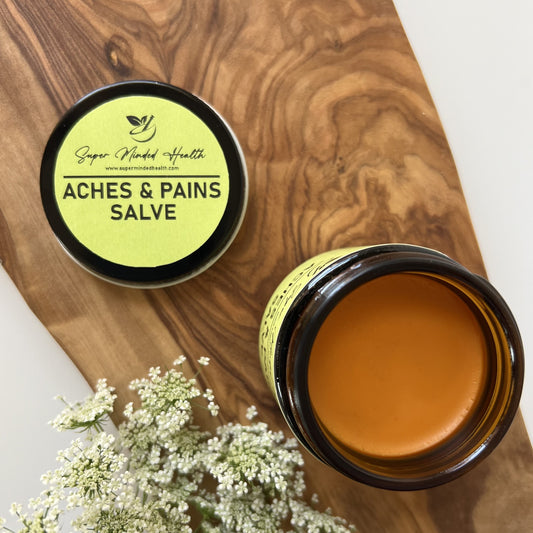Aches & Pains Salve |  Sore Muscle and Joints | Arnica Cayenne Salve | All Natural Herbal Salve