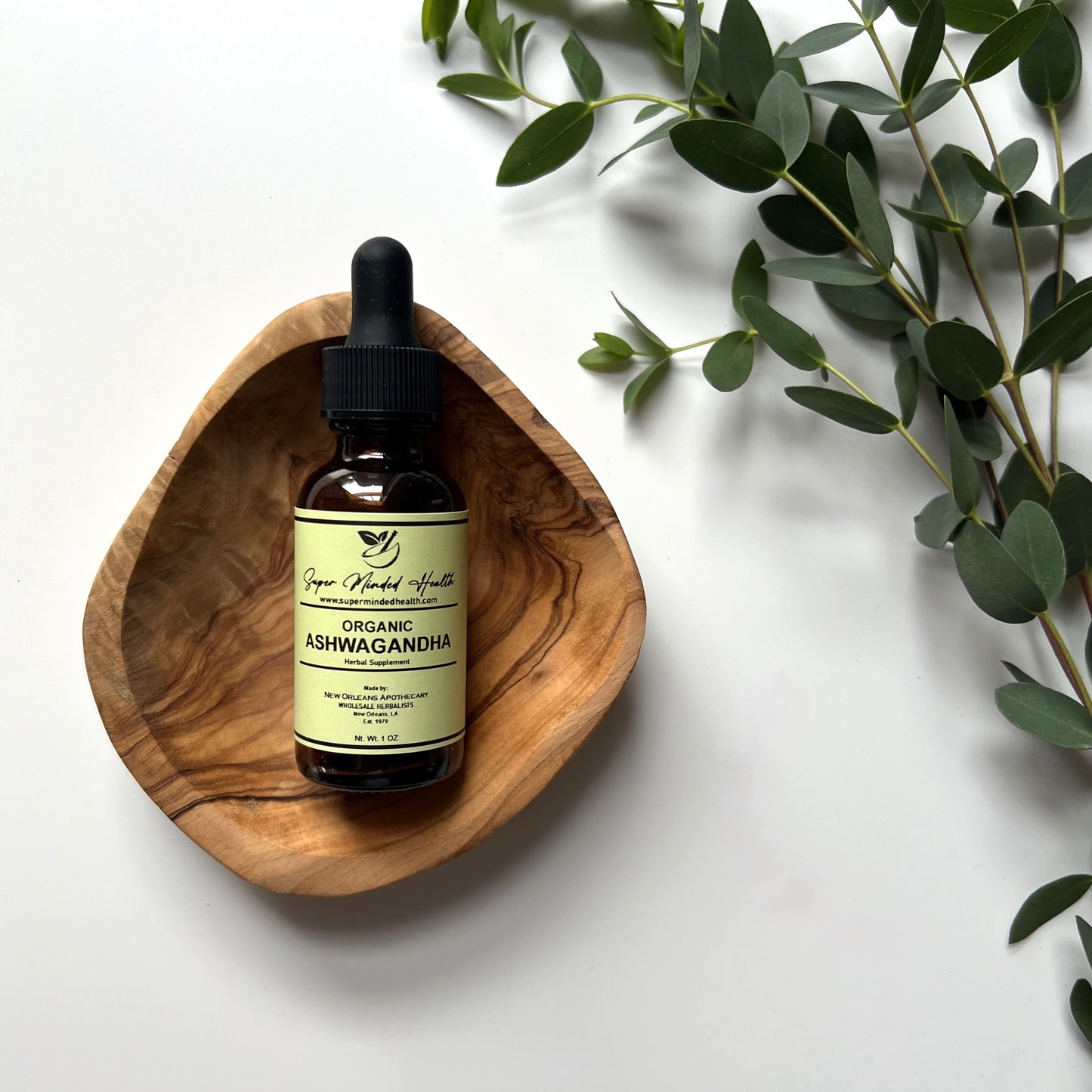 Ashwagandha Tincture | Organic Withania Somnifera | Adaptogen