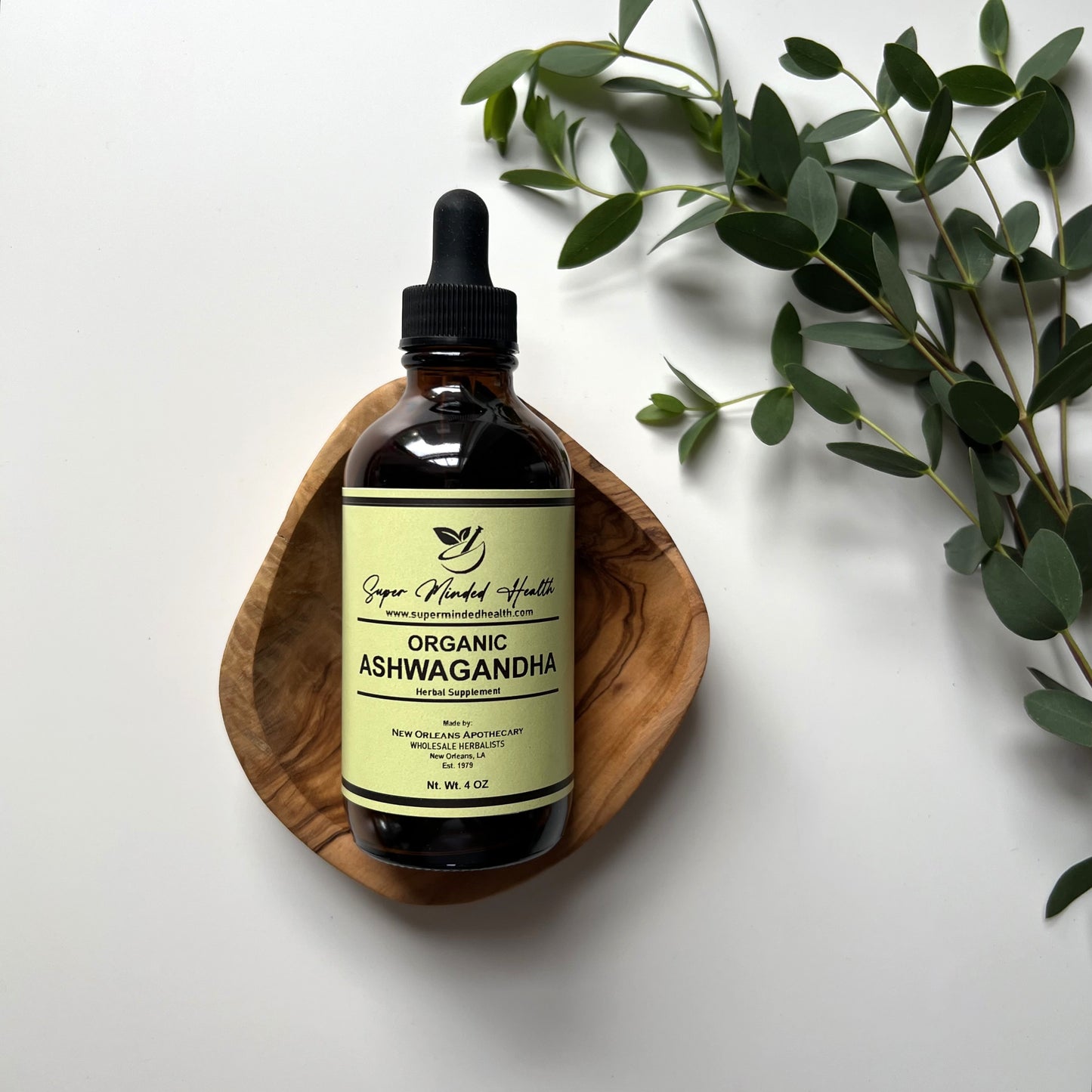 Ashwagandha Tincture | Organic Withania Somnifera | Adaptogen