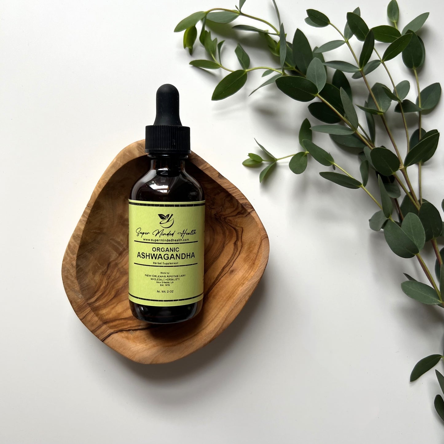 Ashwagandha Tincture | Organic Withania Somnifera | Adaptogen