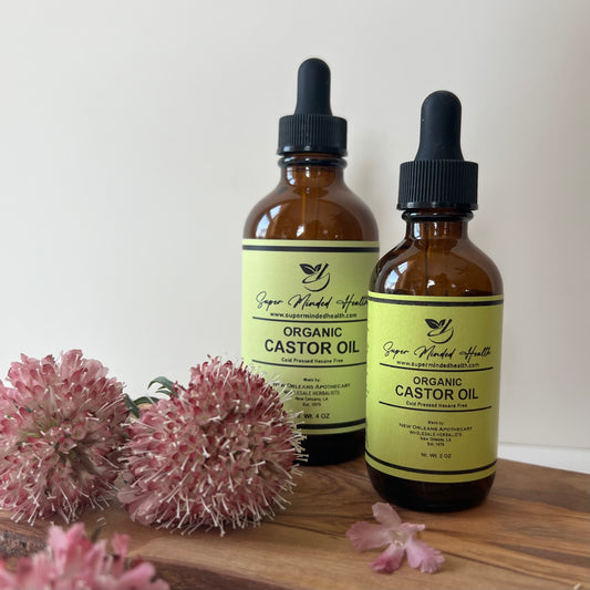 Castor Oil | 100% Pure Organic | Cold Pressed | Hexane Free