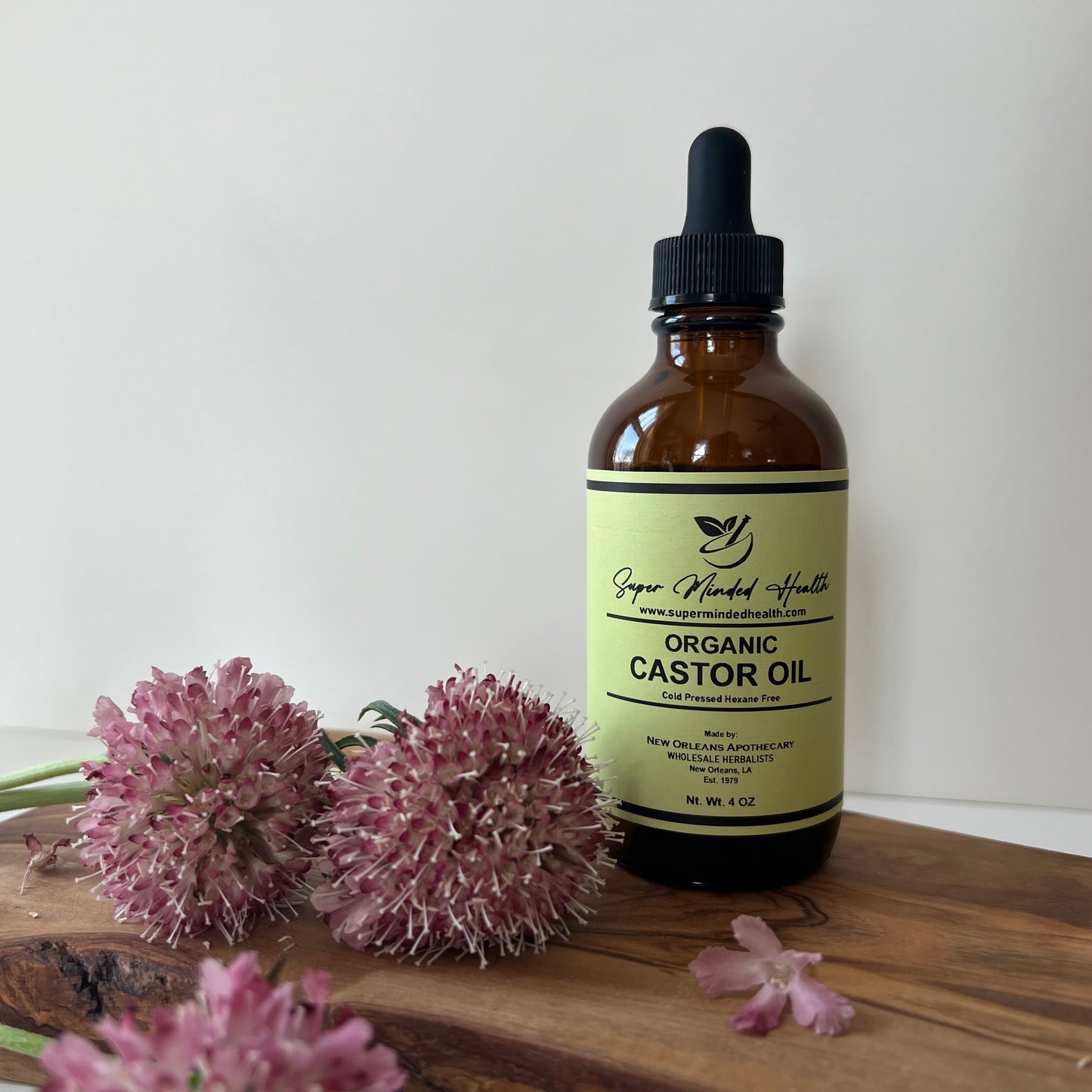 Castor Oil | 100% Pure Organic | Cold Pressed | Hexane Free