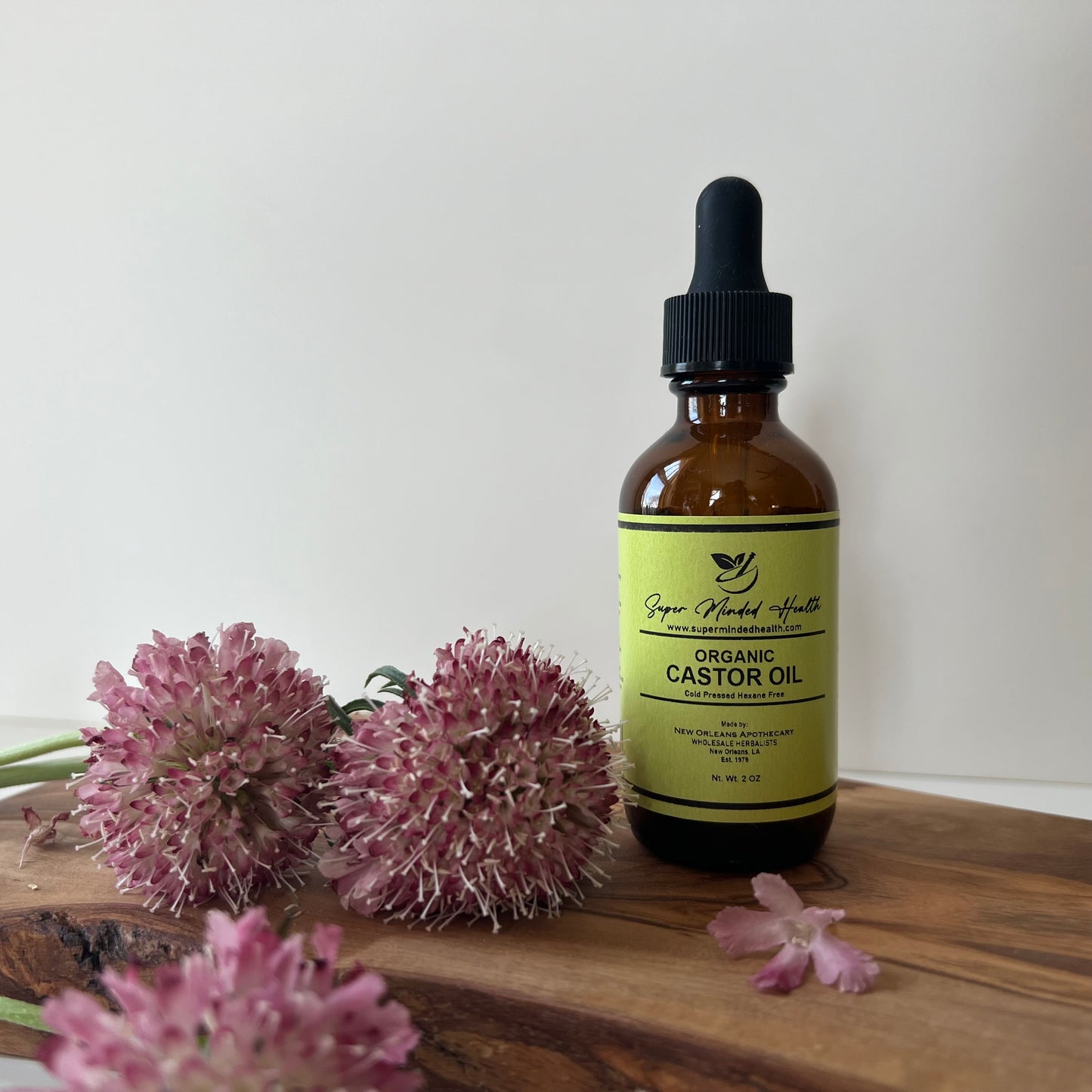 Castor Oil | 100% Pure Organic | Cold Pressed | Hexane Free