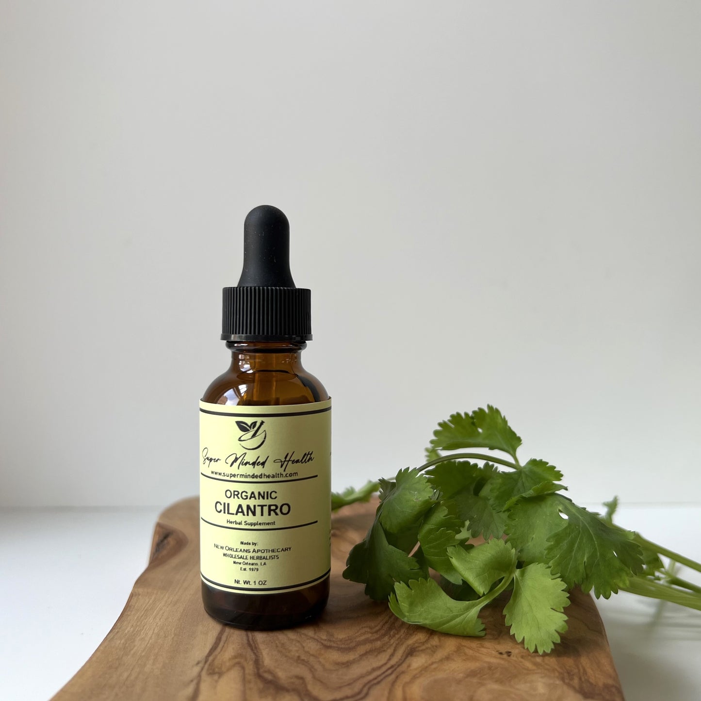 Cilantro Tincture | Organic Coriandrum Sativum | Heavy Metal Detox