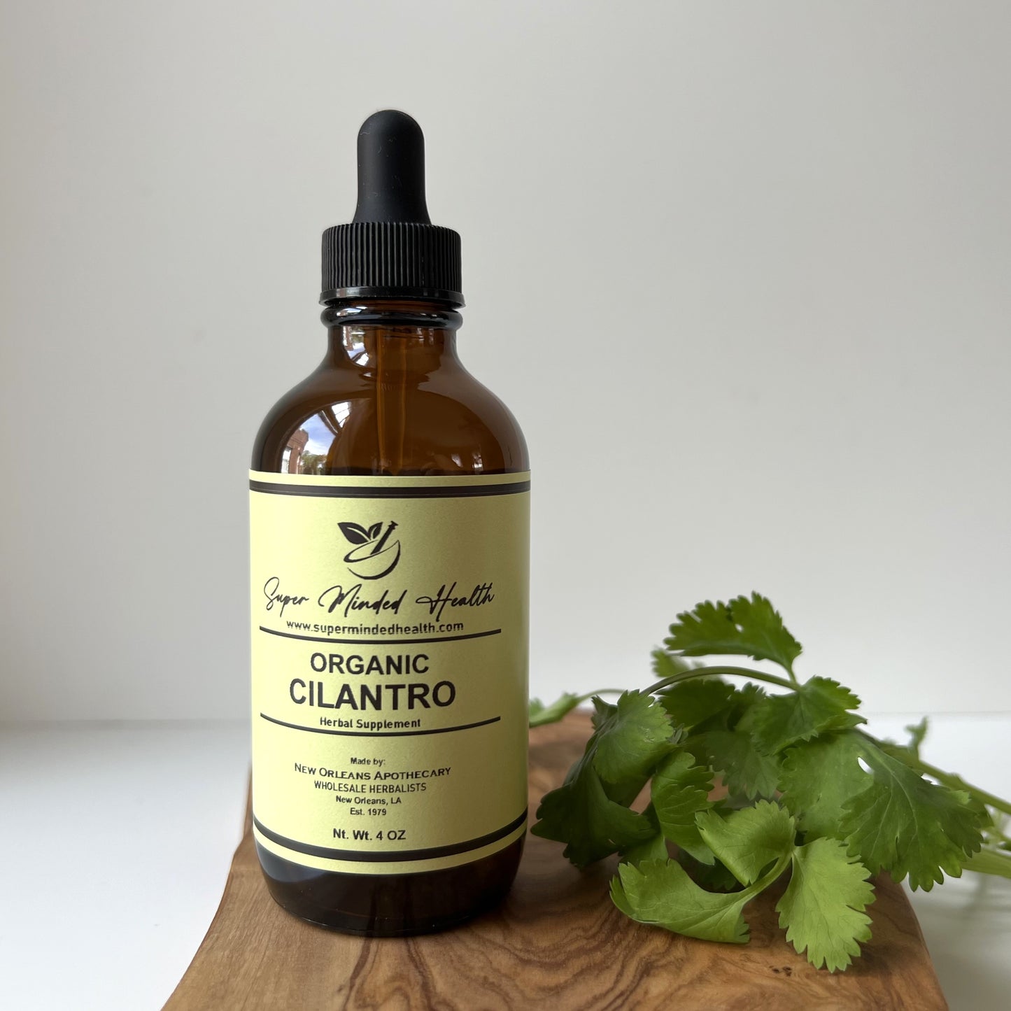 Cilantro Tincture | Organic Coriandrum Sativum | Heavy Metal Detox