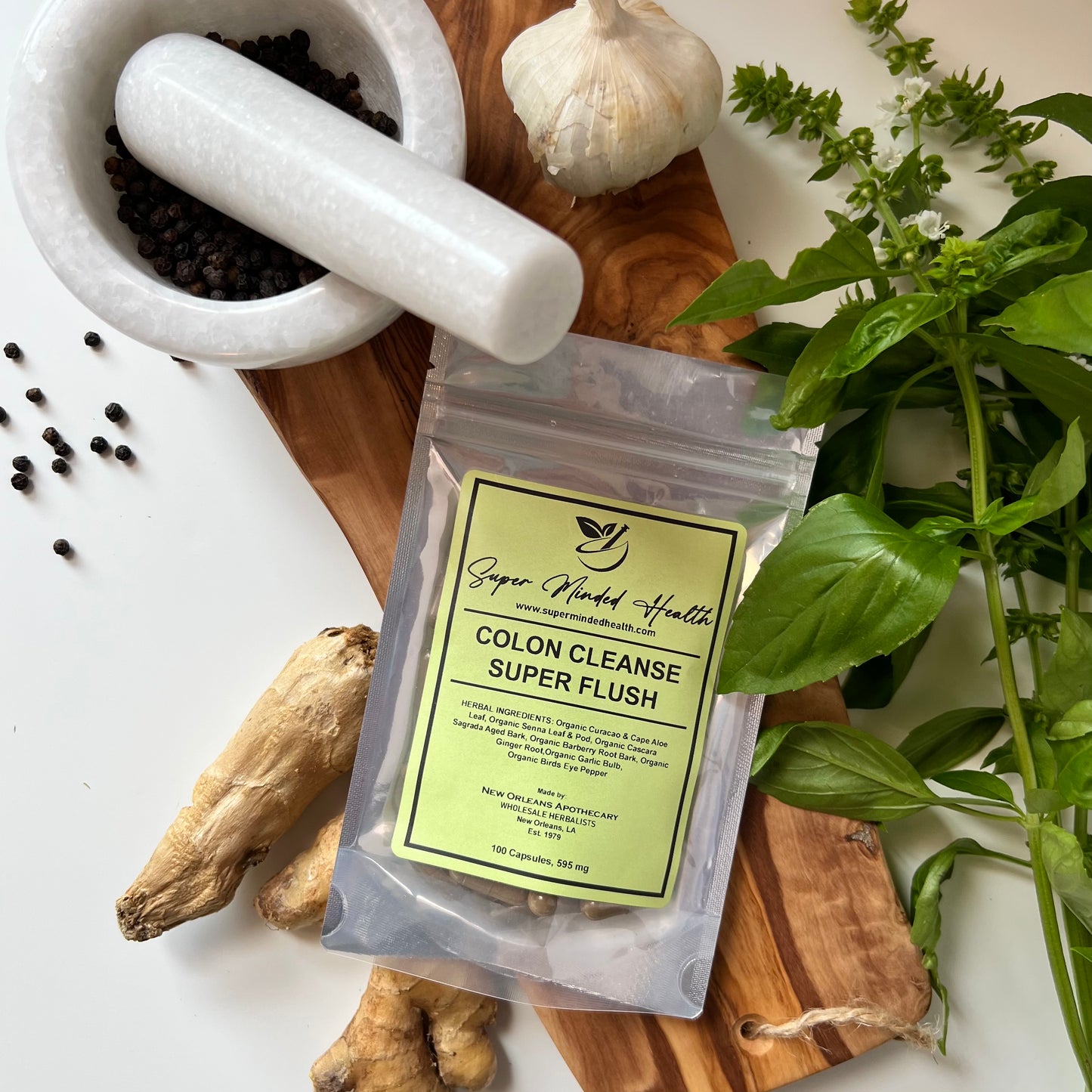 Colon Cleanse Super Flush All Organic Herbs Flush Pounds Lose Weight Detox
