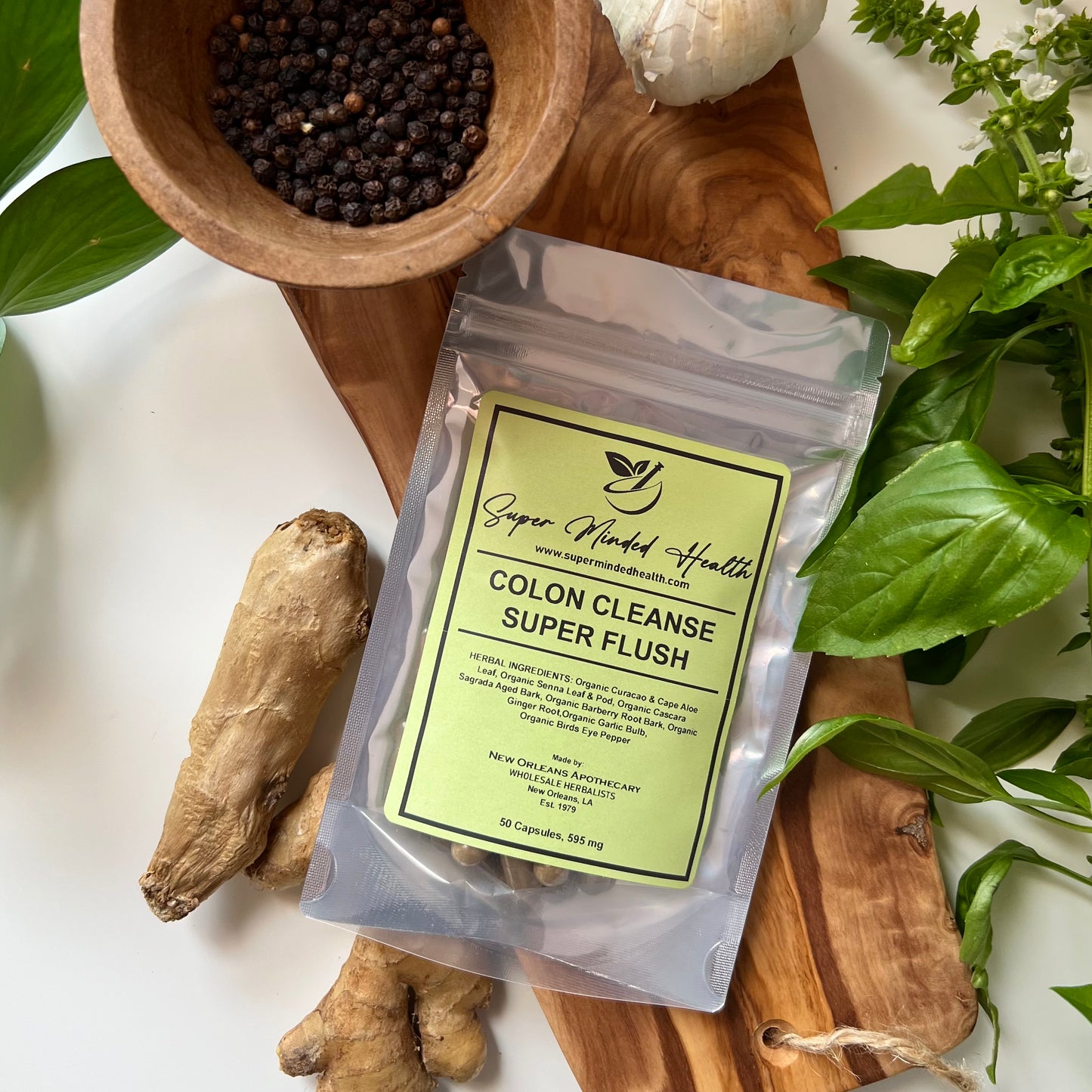 Colon Cleanse Super Flush All Organic Herbs Flush Pounds Lose Weight Detox