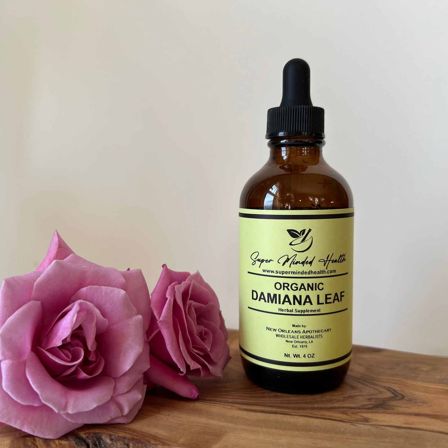 Damiana Tincture | Aphrodisiac | Turnera Diffusa | Organic Damiana Leaf
