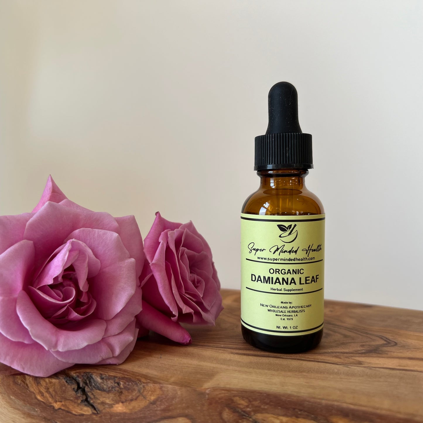 Damiana Tincture | Aphrodisiac | Turnera Diffusa | Organic Damiana Leaf