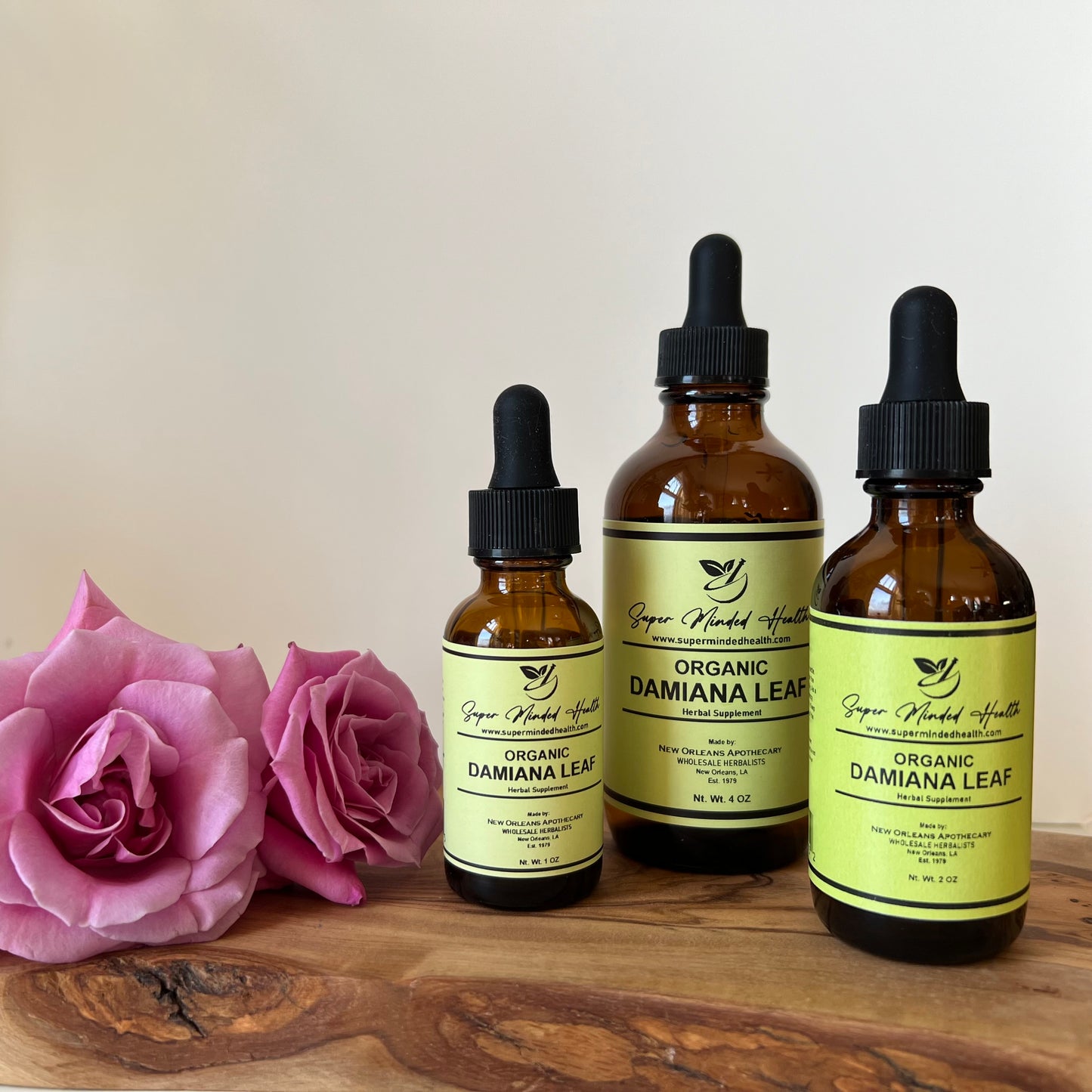 Damiana Tincture | Aphrodisiac | Turnera Diffusa | Organic Damiana Leaf