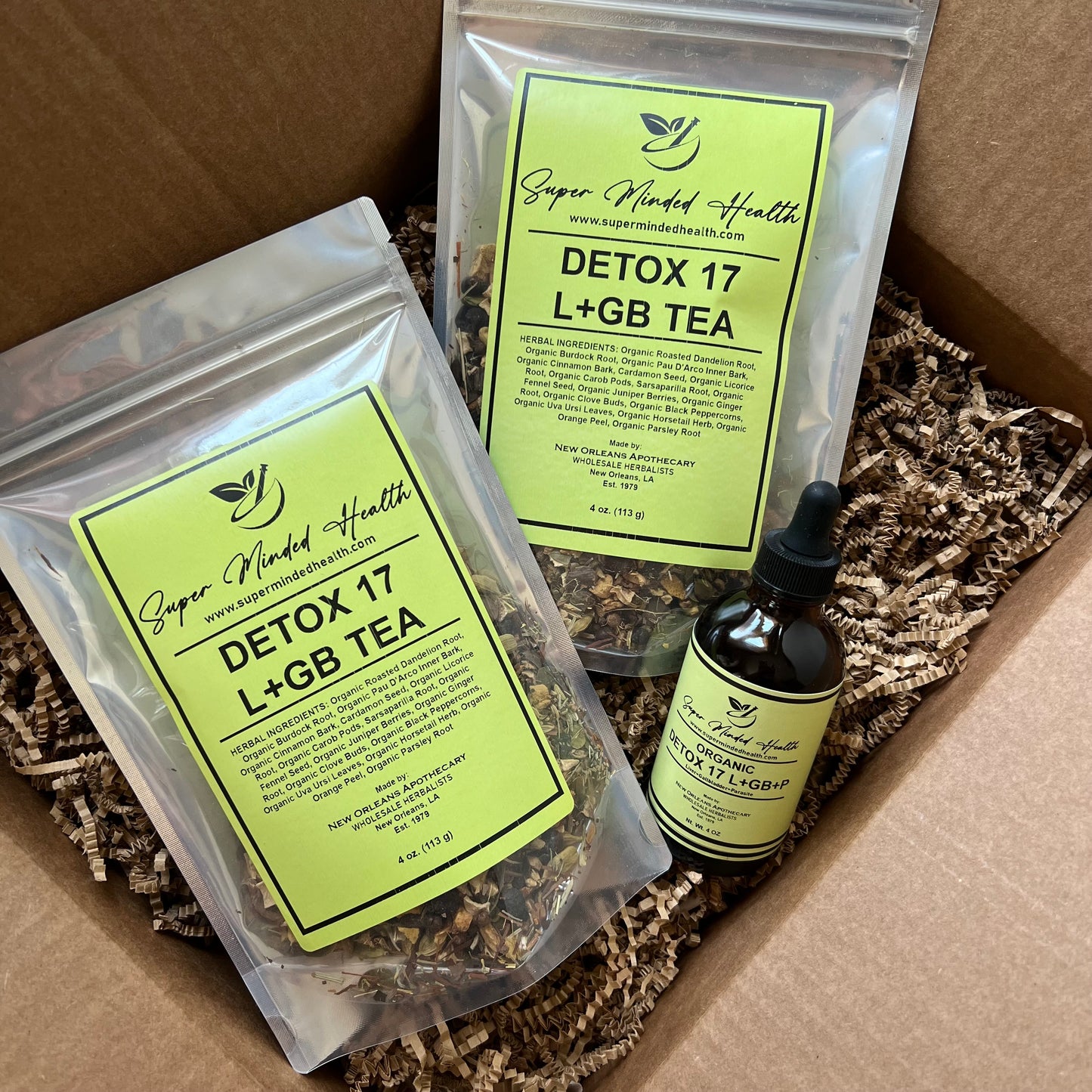 Complete Detox 17 L+GB Kit | Liver Gallbladder Cleanse | Organic Liver Renew