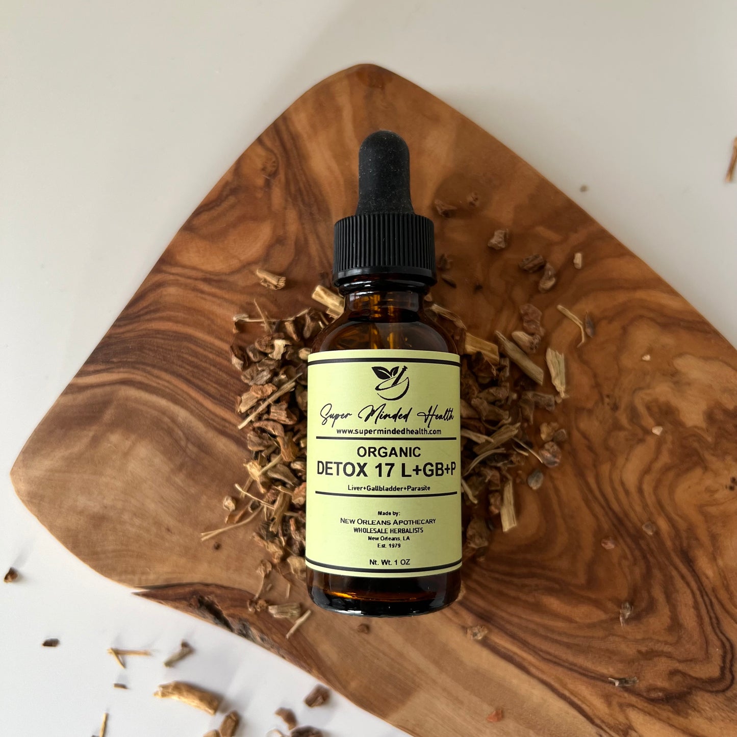 Detox 17 Tincture | L+GB+P | Liver Gallbladder Cleanse | Organic Liver Renew