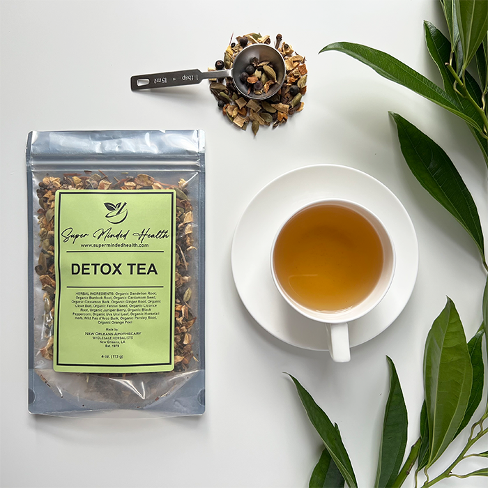 Organic Detox Tea (32 Servings) Loose Herbal Tea Rejuvenate
