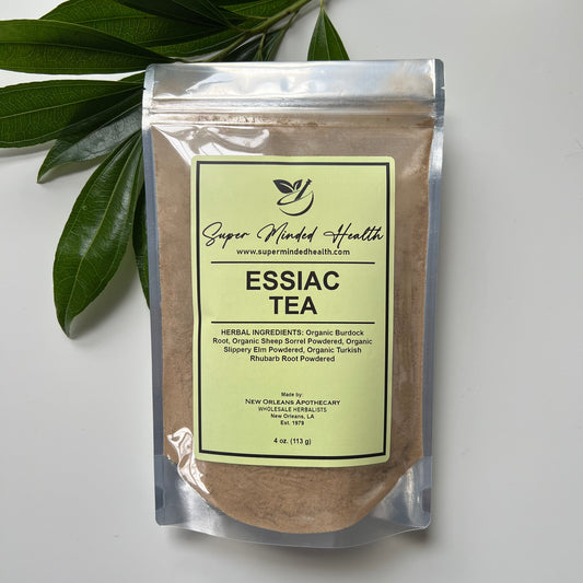 Organic Essiac Tea (32 Servings) Original Recipe from Nurse Caisse Herbal Tea Caffeine Free