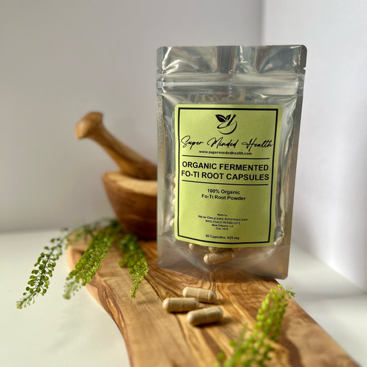 Fo-Ti Root Capsules | Organic | 625mg | Hair Growth Rejuvenation