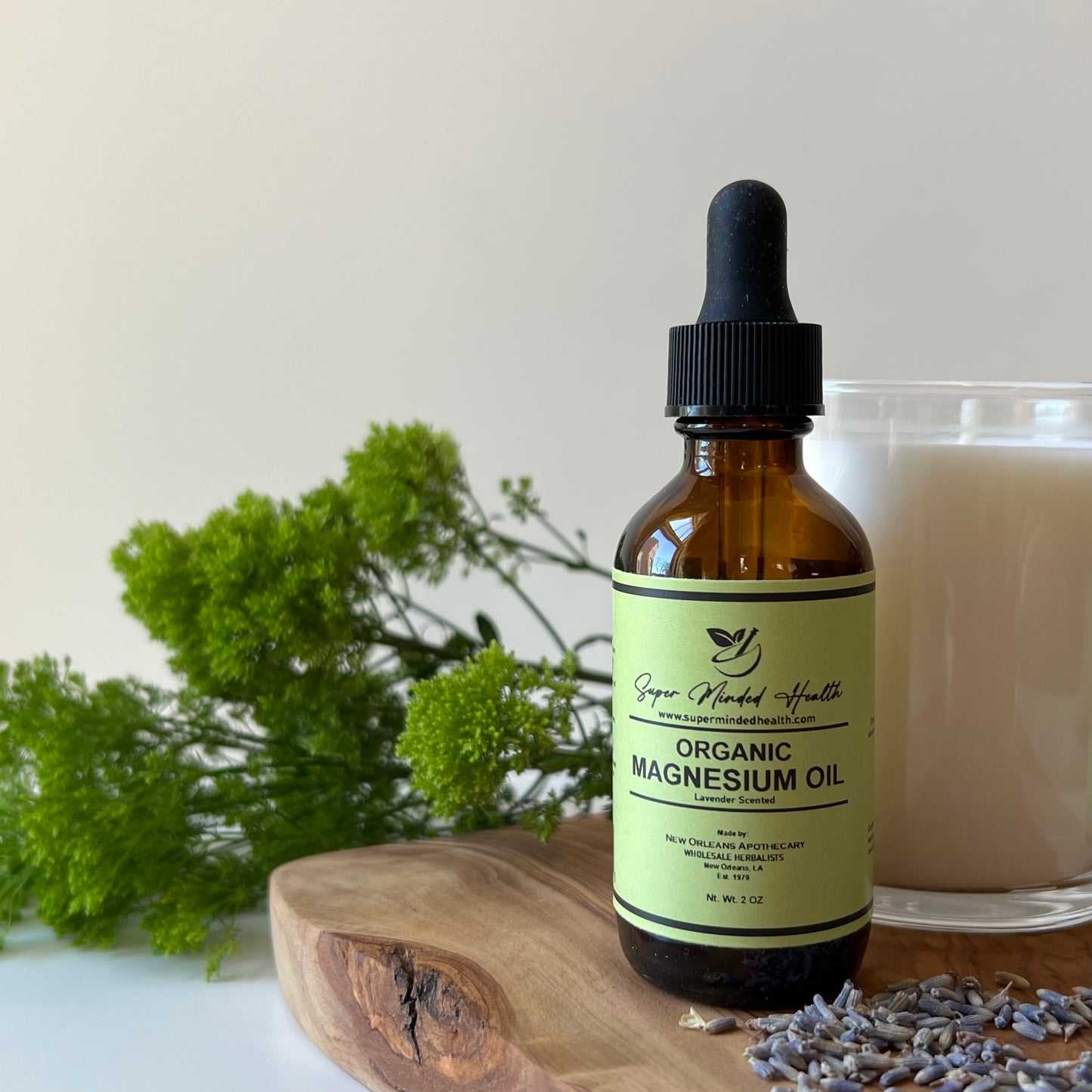 Magnesium Oil Organic Unscented Or Lavender Scent Aches & Pain