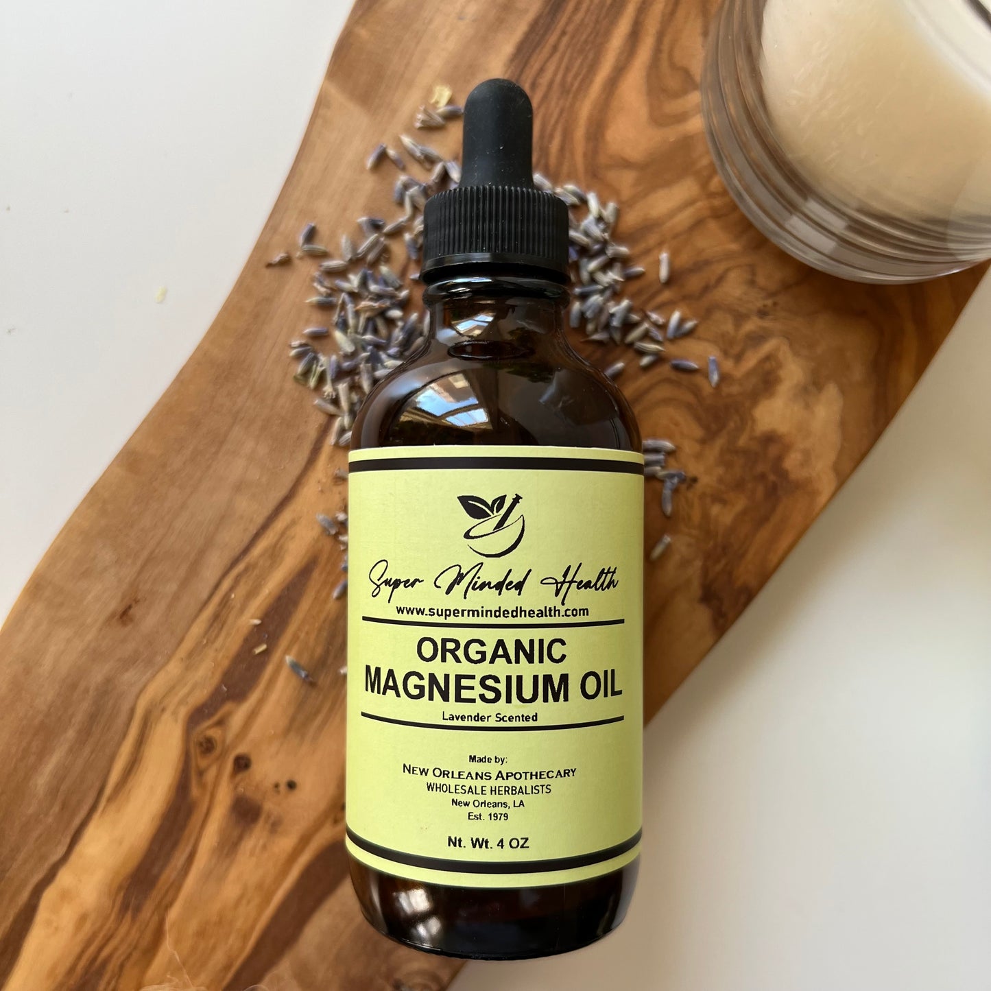 Magnesium Oil Organic Unscented Or Lavender Scent Aches & Pain