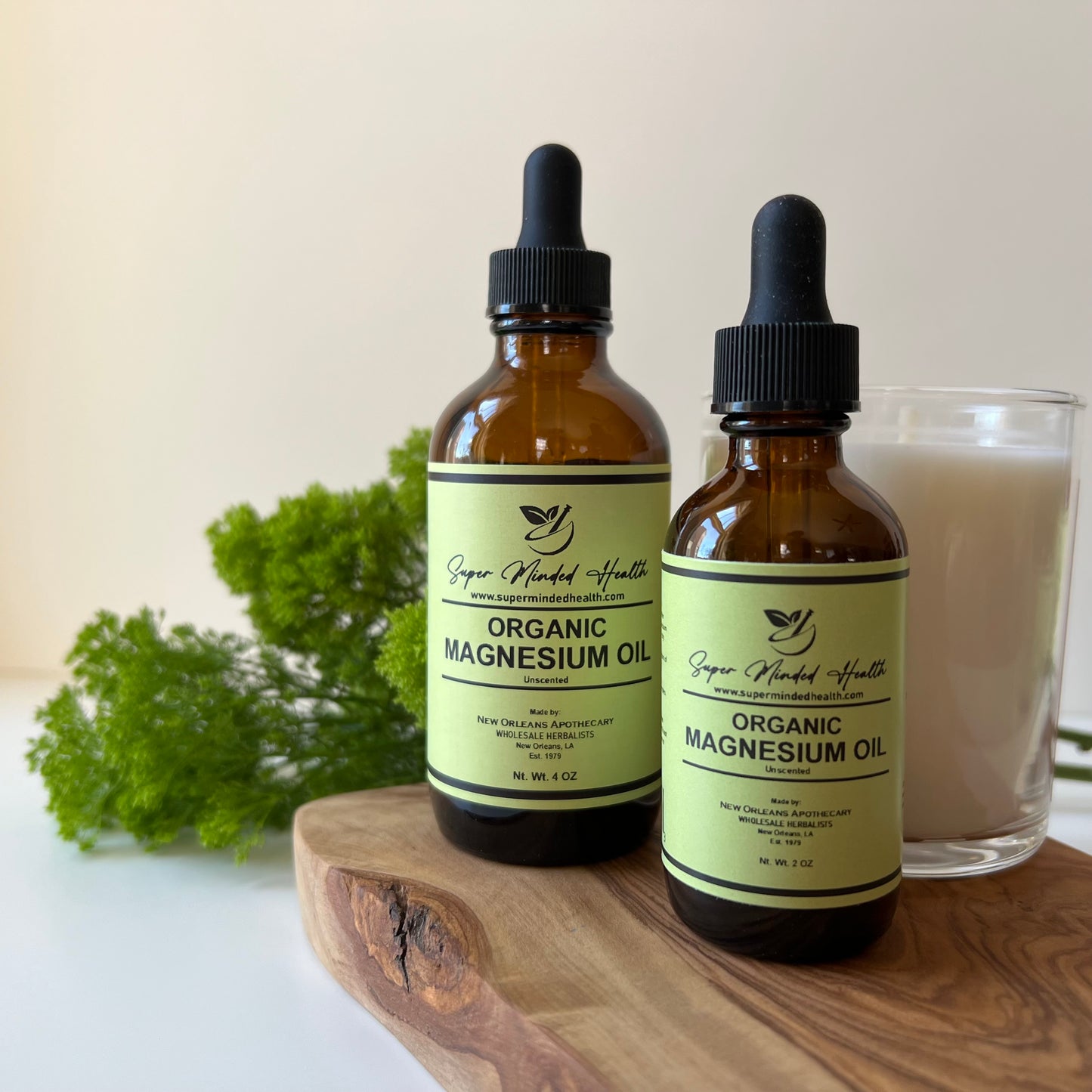 Magnesium Oil Organic Unscented Or Lavender Scent Aches & Pain