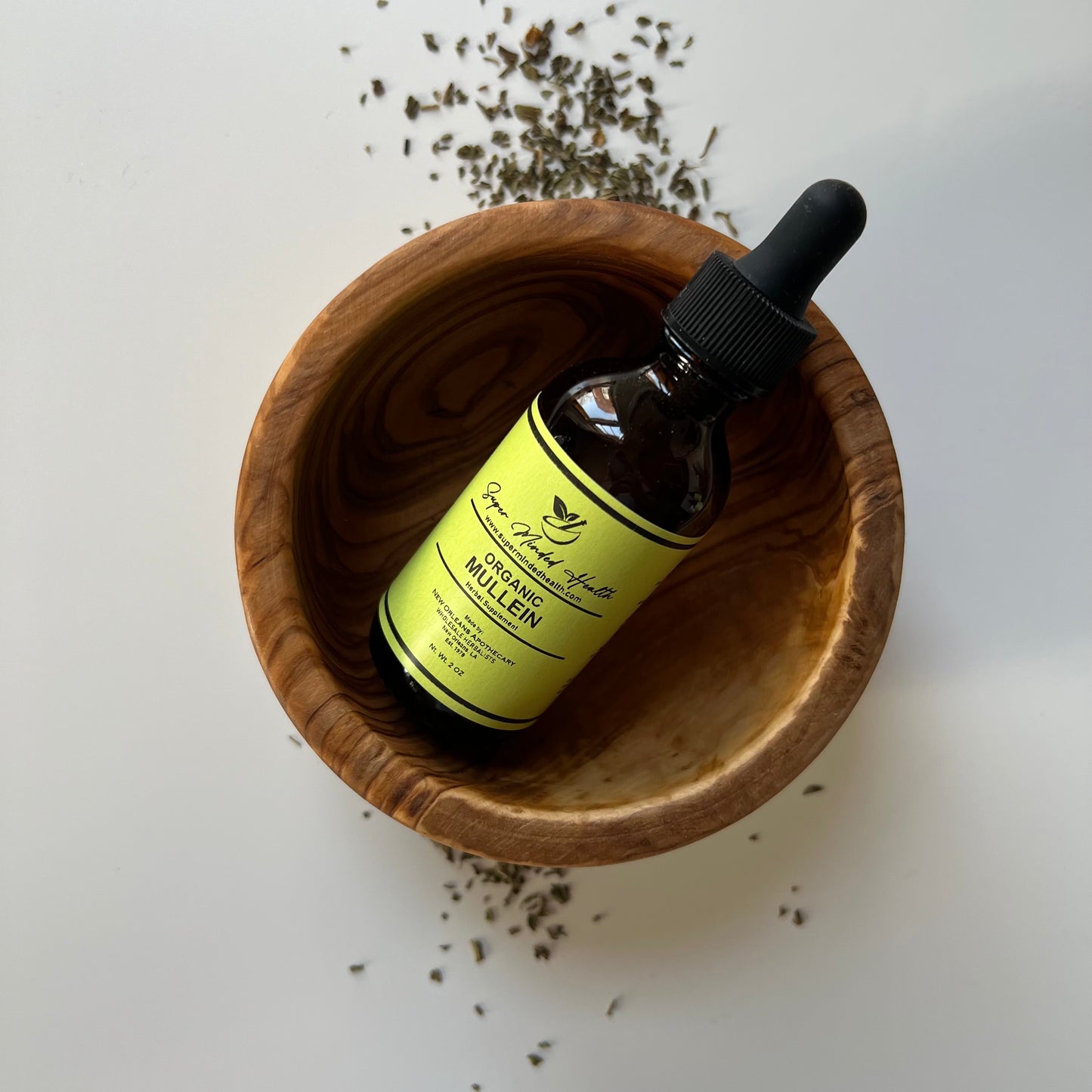 Mullein Tincture | Organic Verbascum Thapsus | Lung Cleanse | Expectorant