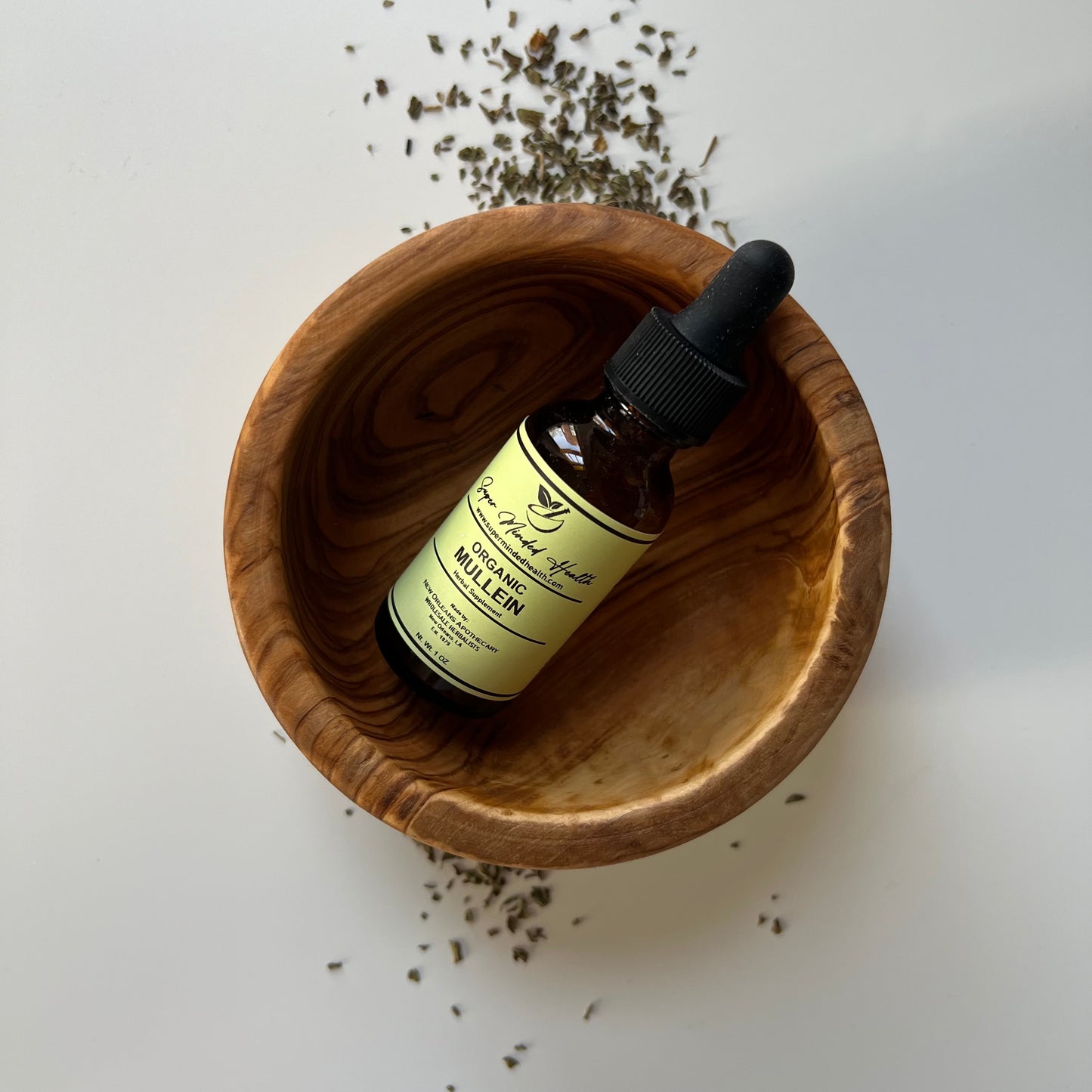 Mullein Tincture | Organic Verbascum Thapsus | Lung Cleanse | Expectorant