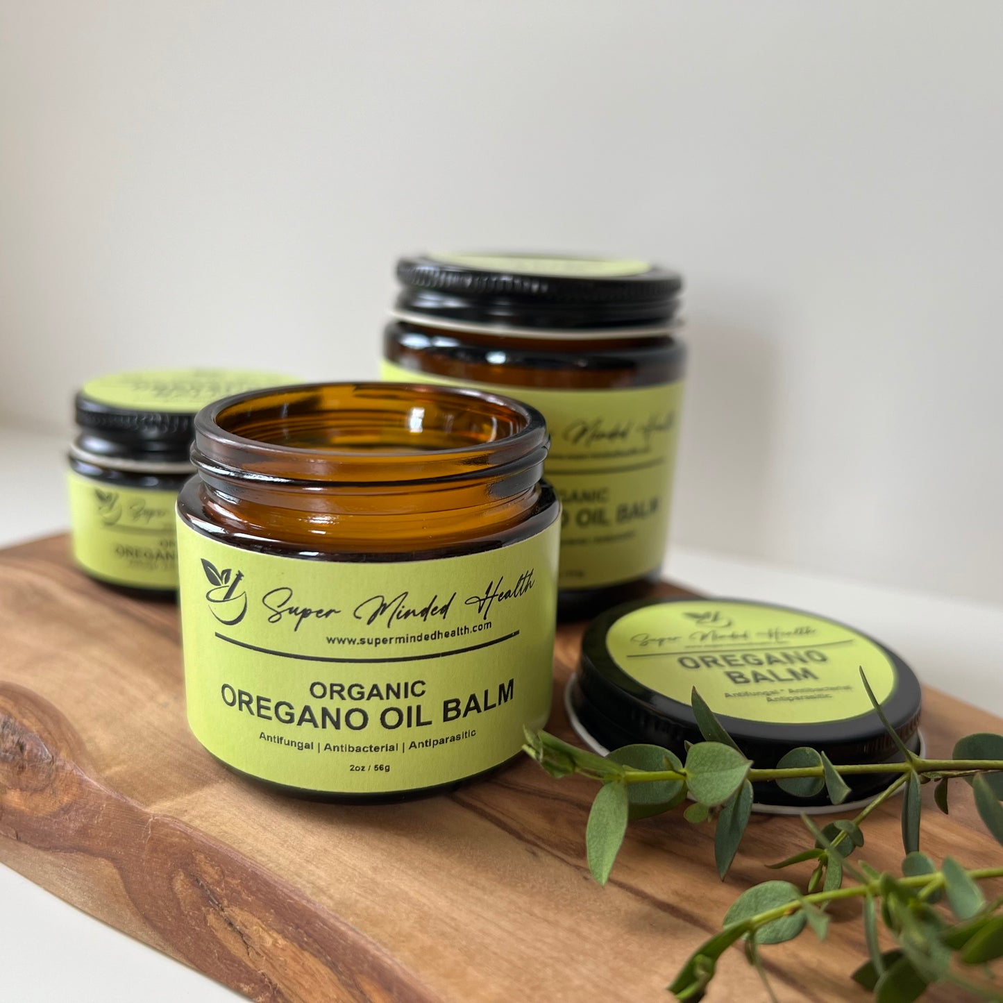 Oregano Oil Balm | Antifungal | Antibacterial | Antiparasitic | All Natural Herbal Salve