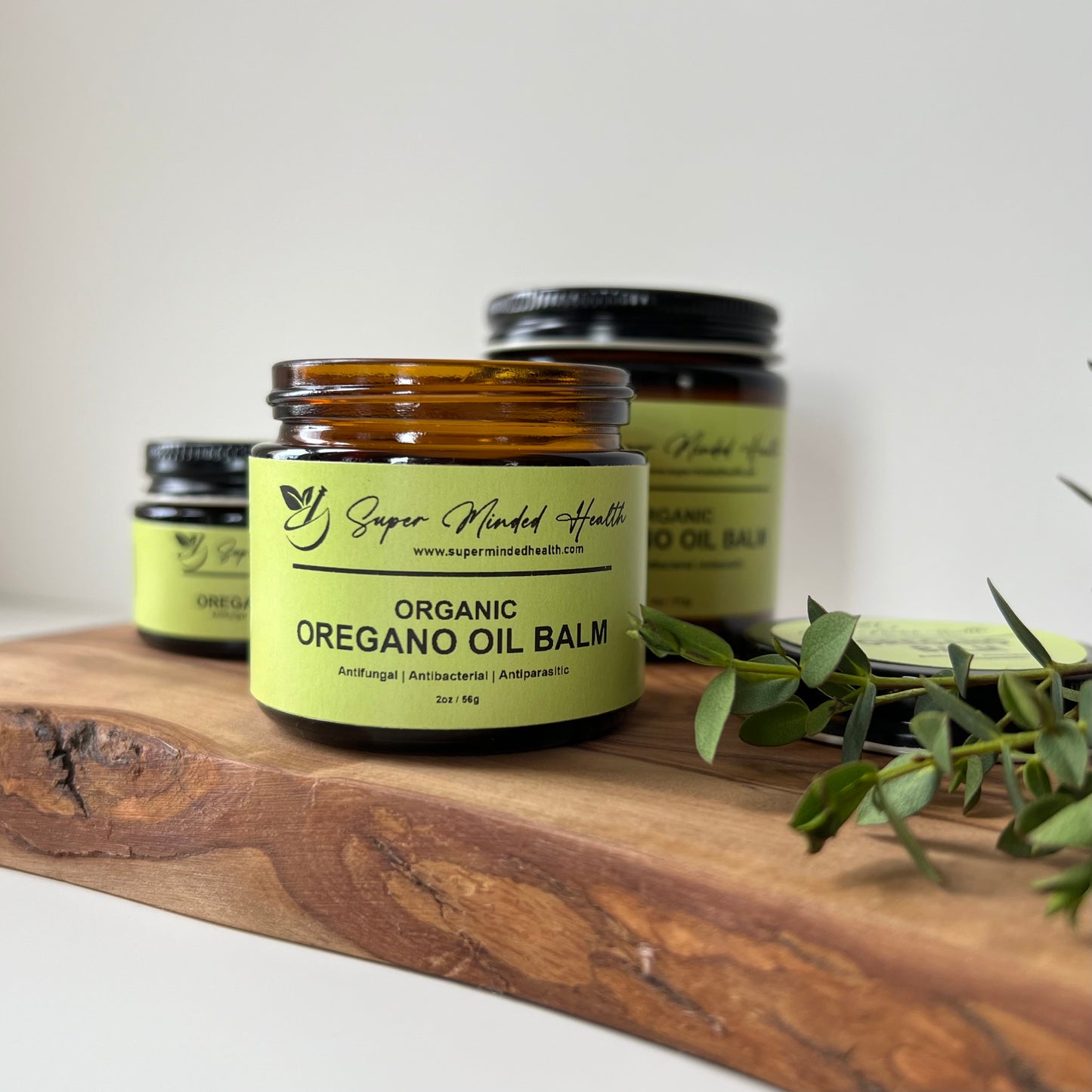 Oregano Oil Balm | Antifungal | Antibacterial | Antiparasitic | All Natural Herbal Salve