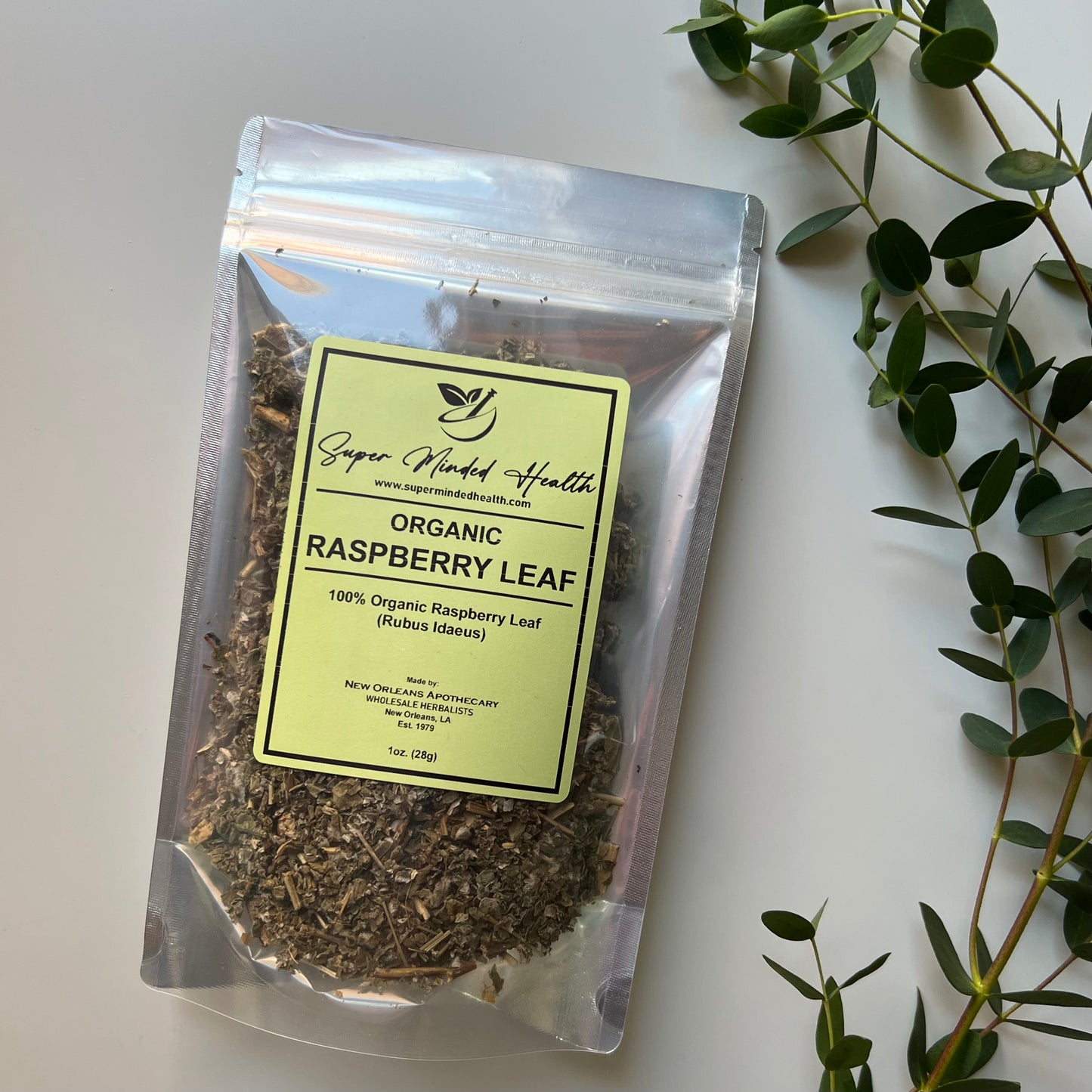 Red Raspberry Leaf | C/S Organic | Dried Cut and Sifted | Rubus Idaeus | PMS Cramps