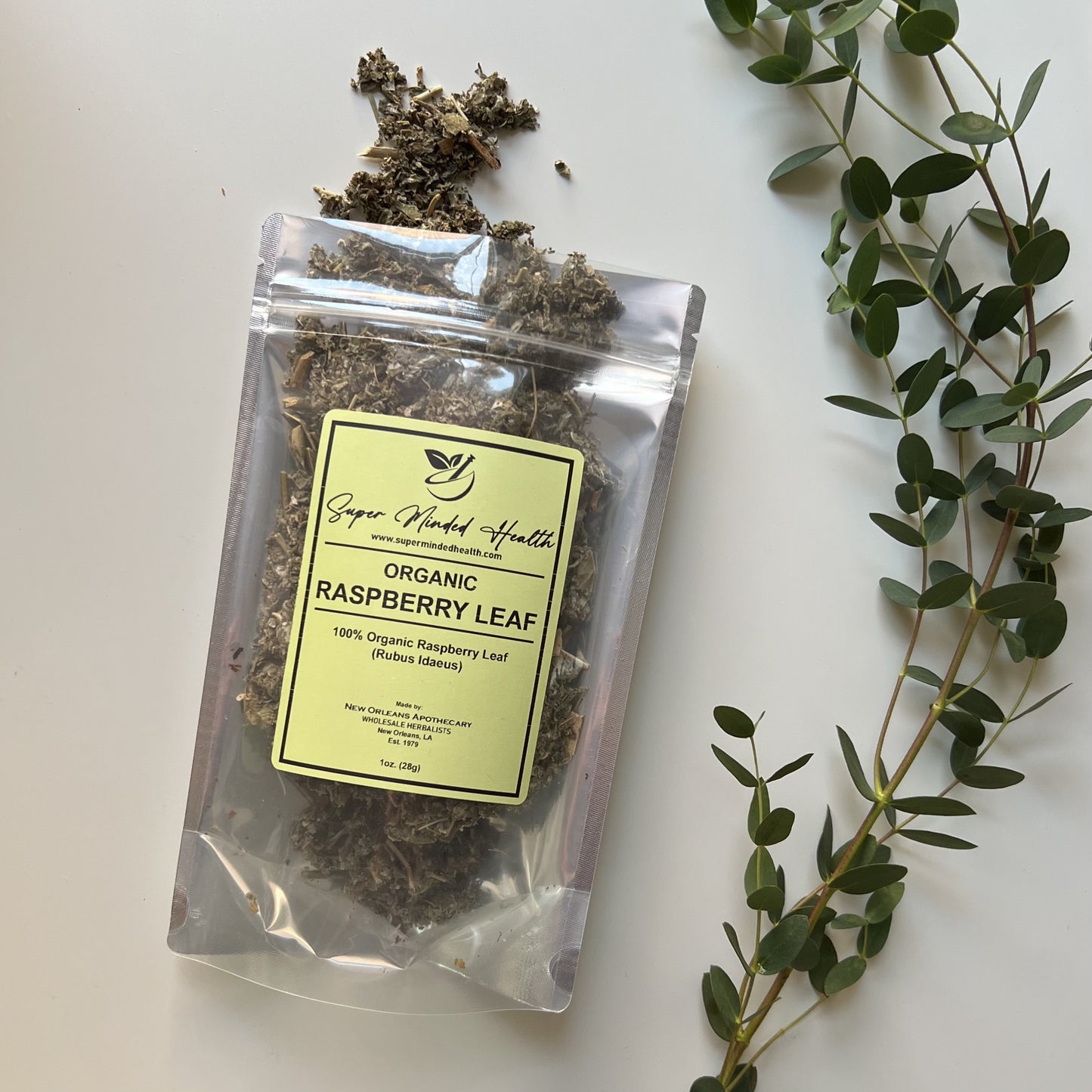 Red Raspberry Leaf | C/S Organic | Dried Cut and Sifted | Rubus Idaeus | PMS Cramps