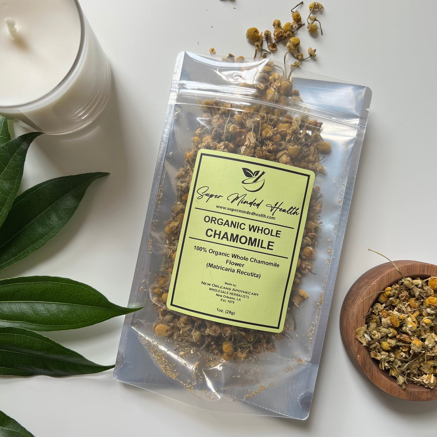 Chamomile Flower | C/S Organic Whole | Matricaria Recutita | Nervine
