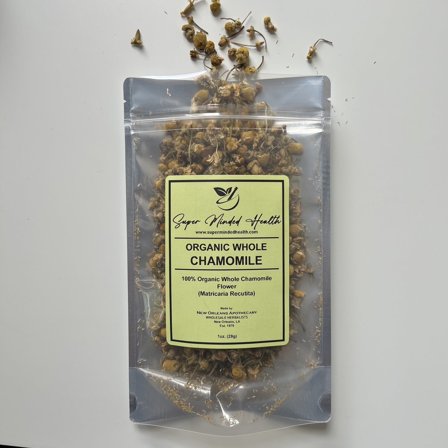 Chamomile Flower | C/S Organic Whole | Matricaria Recutita | Nervine