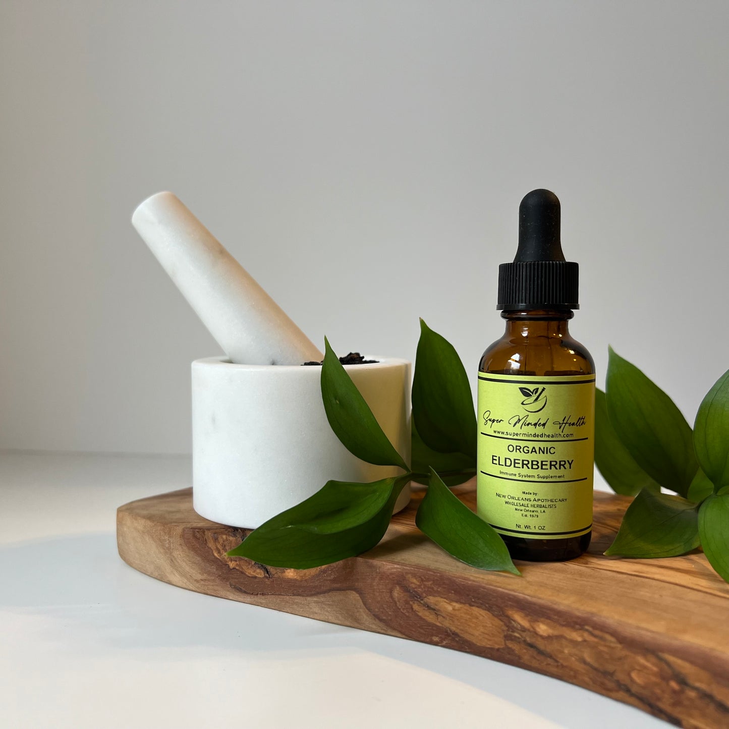 Elderberry Tincture | Organic | Sambucus Nigra | Sebi Herbal Immune Support