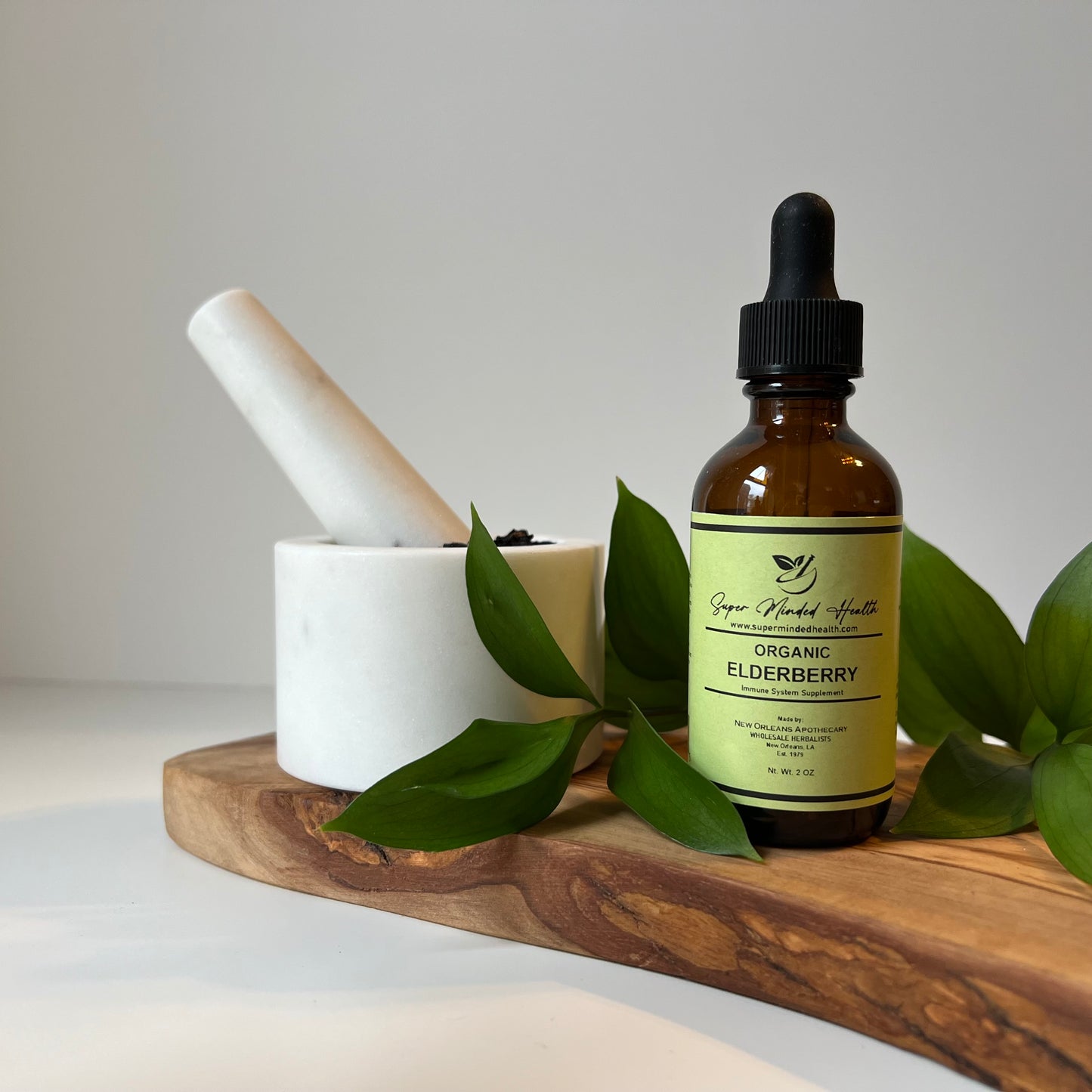 Elderberry Tincture | Organic | Sambucus Nigra | Sebi Herbal Immune Support