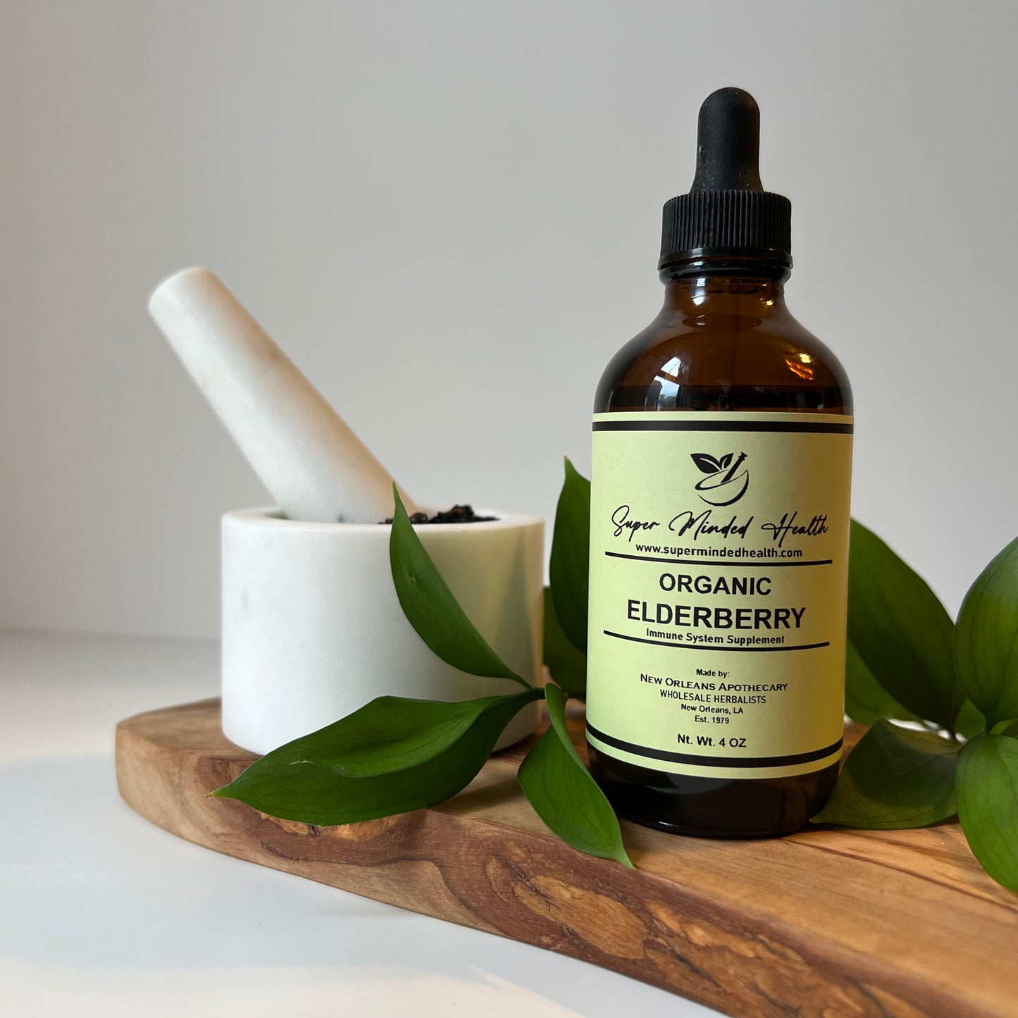 Elderberry Tincture | Organic | Sambucus Nigra | Sebi Herbal Immune Support
