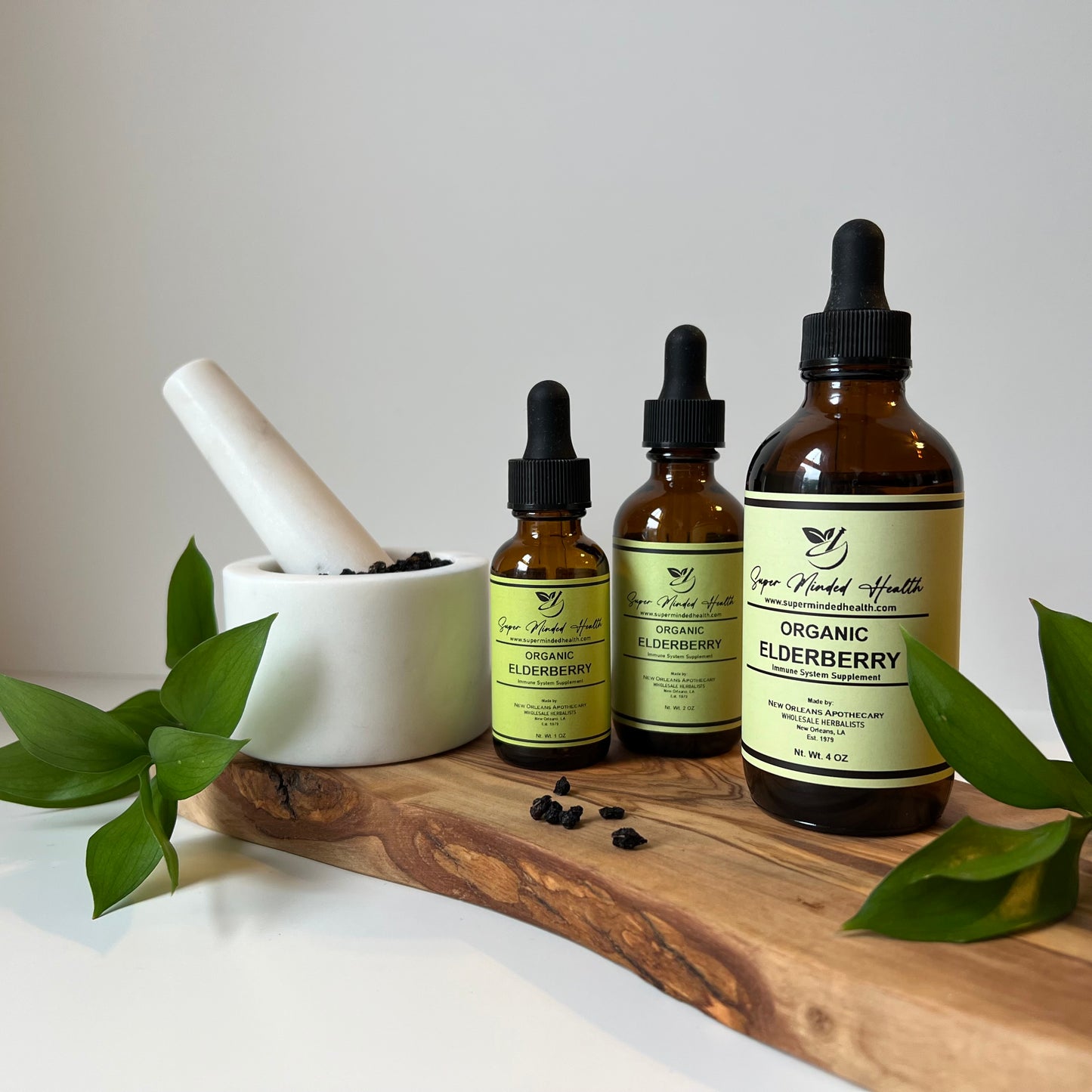 Elderberry Tincture | Organic | Sambucus Nigra | Sebi Herbal Immune Support