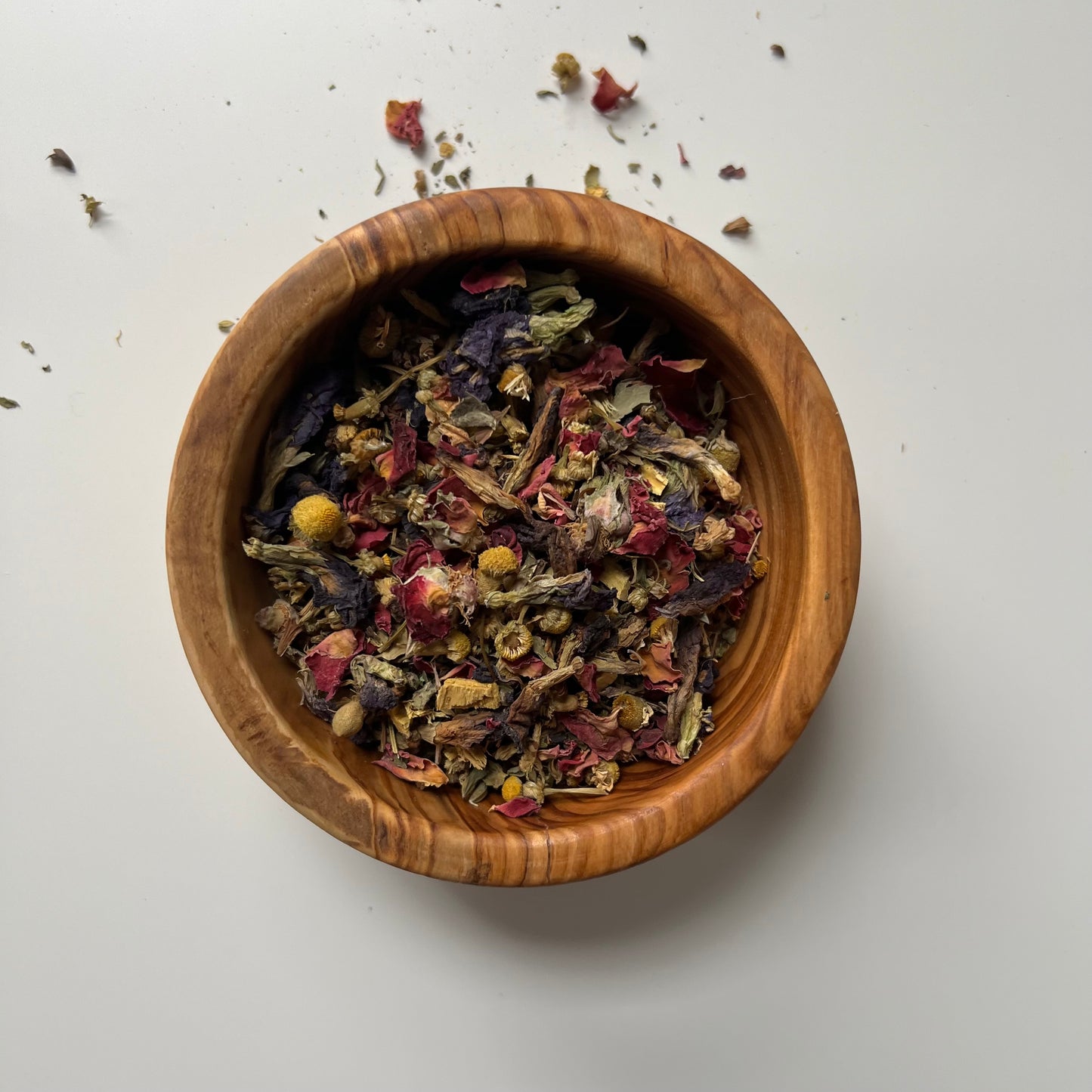 Good Vibe Tea (32 Servings) Loose Organic Herbal Tea Revitalize Butterfly Pea Blend Simply Delicious!
