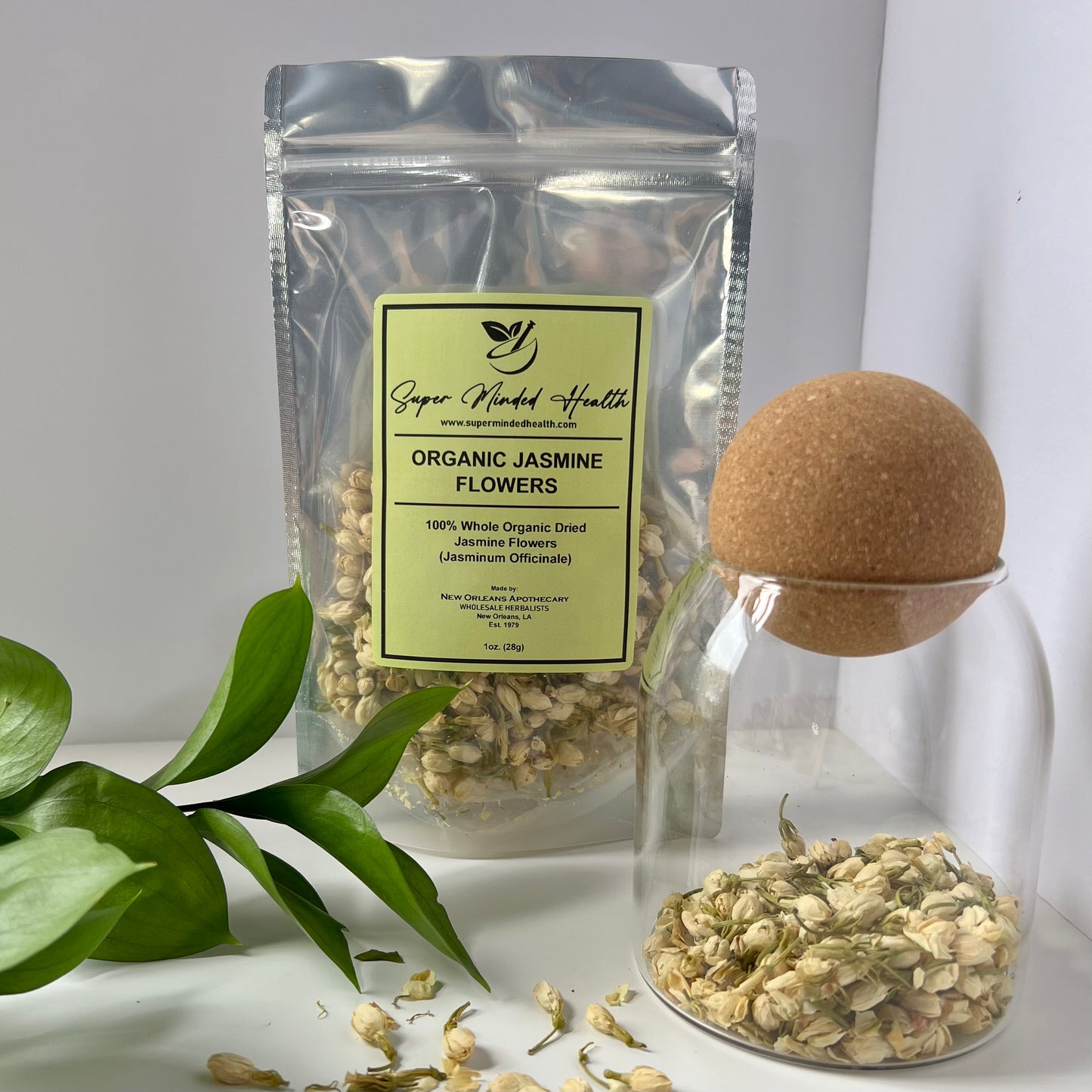 Jasmine Flower | C/S Organic Whole | Jasminum Officinale