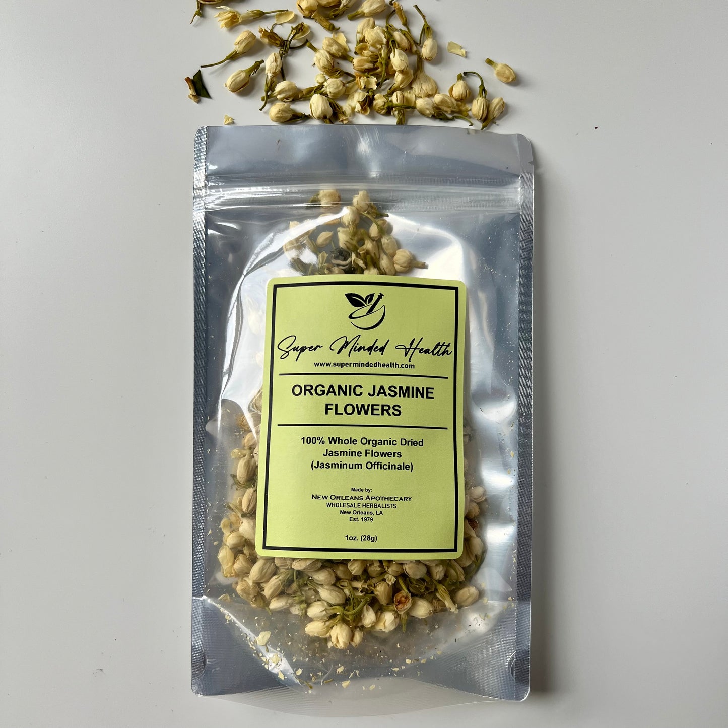 Jasmine Flower | C/S Organic Whole | Jasminum Officinale