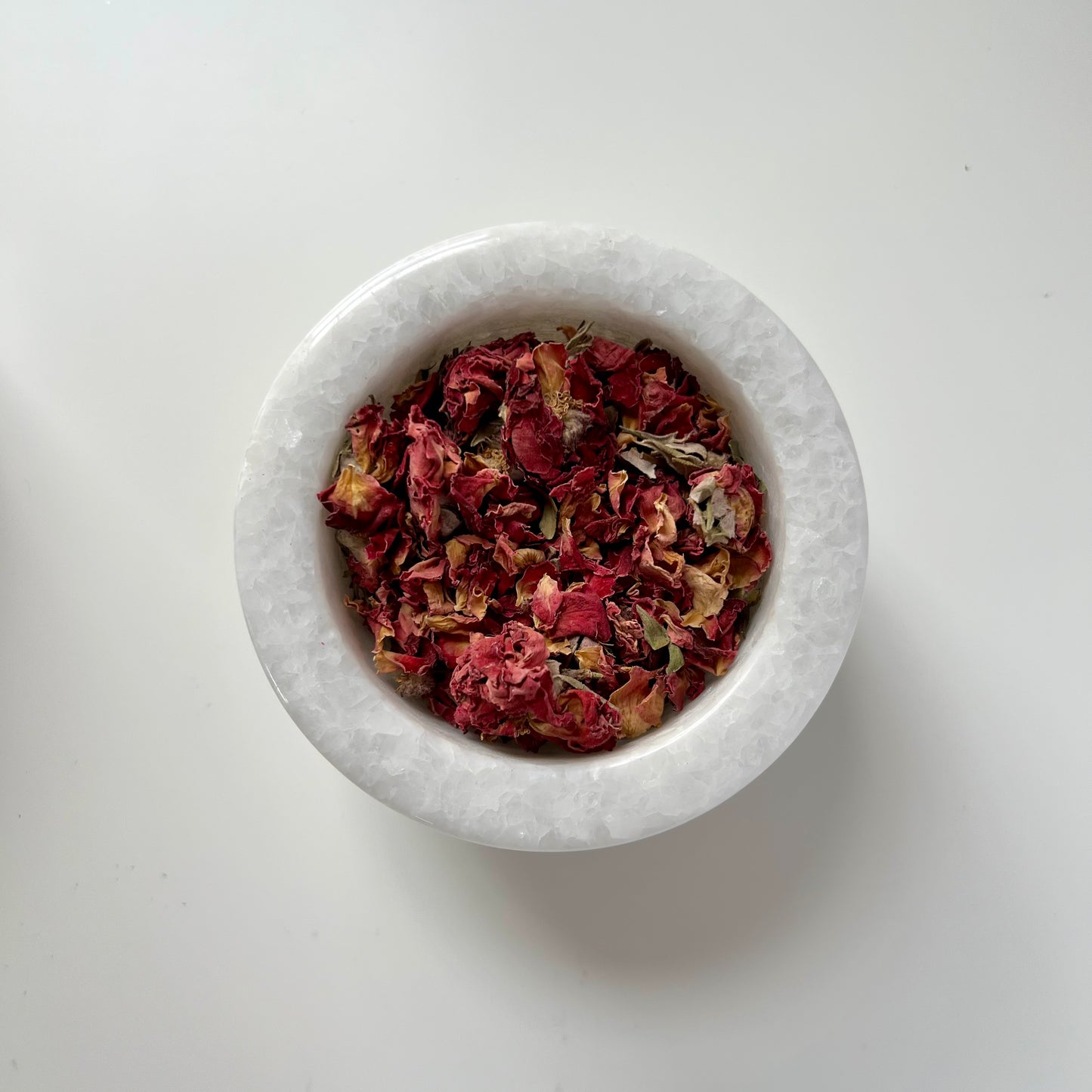 Rose Petal Flowers | C/S Organic | Edible Whole | Rosa Centifolia | Astringent Nervine