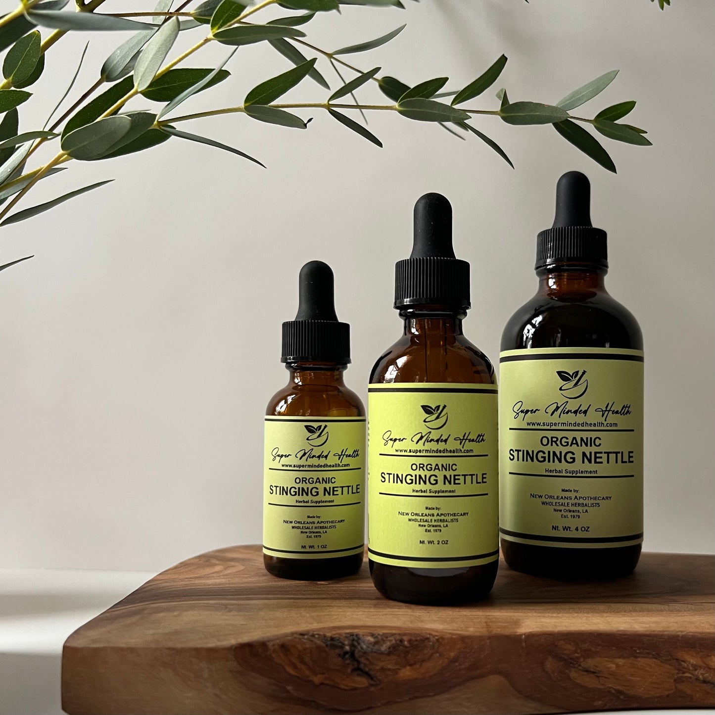 Stinging Nettle Tincture | Organic Urtica Dioica | Adaptogen | Prostate UTI