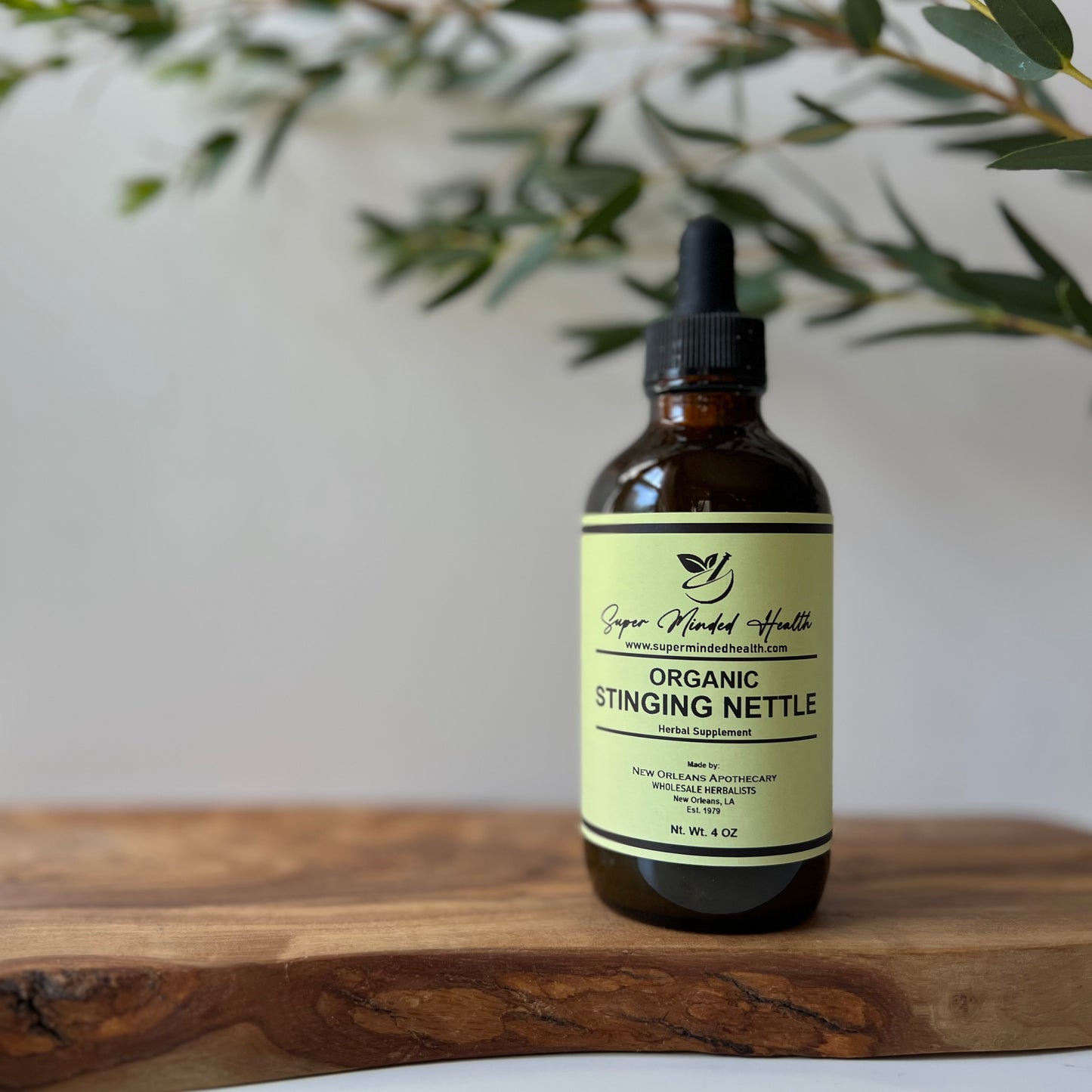 Stinging Nettle Tincture | Organic Urtica Dioica | Adaptogen | Prostate UTI