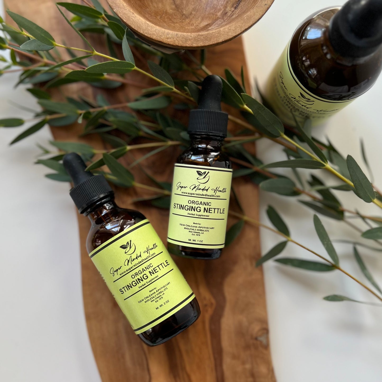 Stinging Nettle Tincture | Organic Urtica Dioica | Adaptogen | Prostate UTI