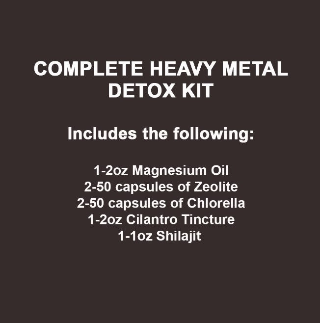 Complete Heavy Metal Detox Kit