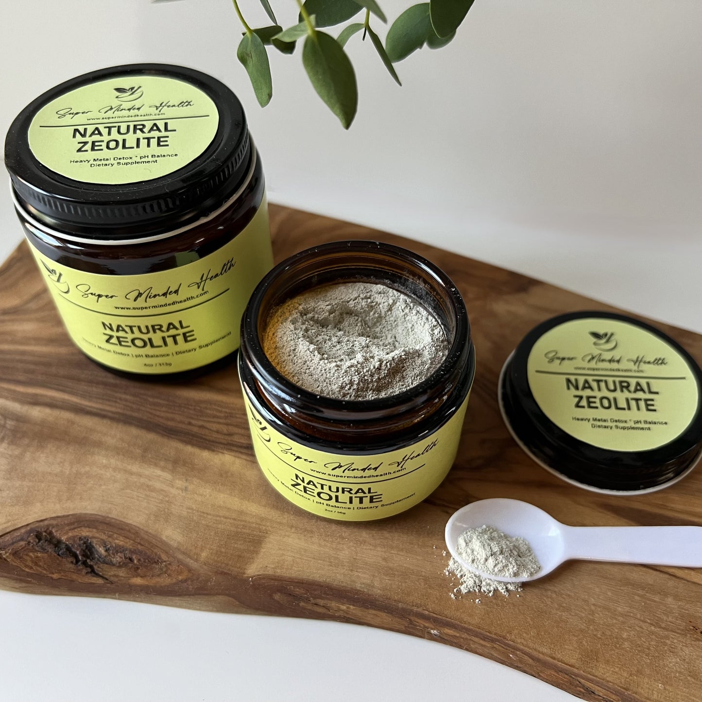 Zeolite Powder | 100% Pure Natural Mineral | Clinoptilolite | Heavy Metal Detox | Chelation