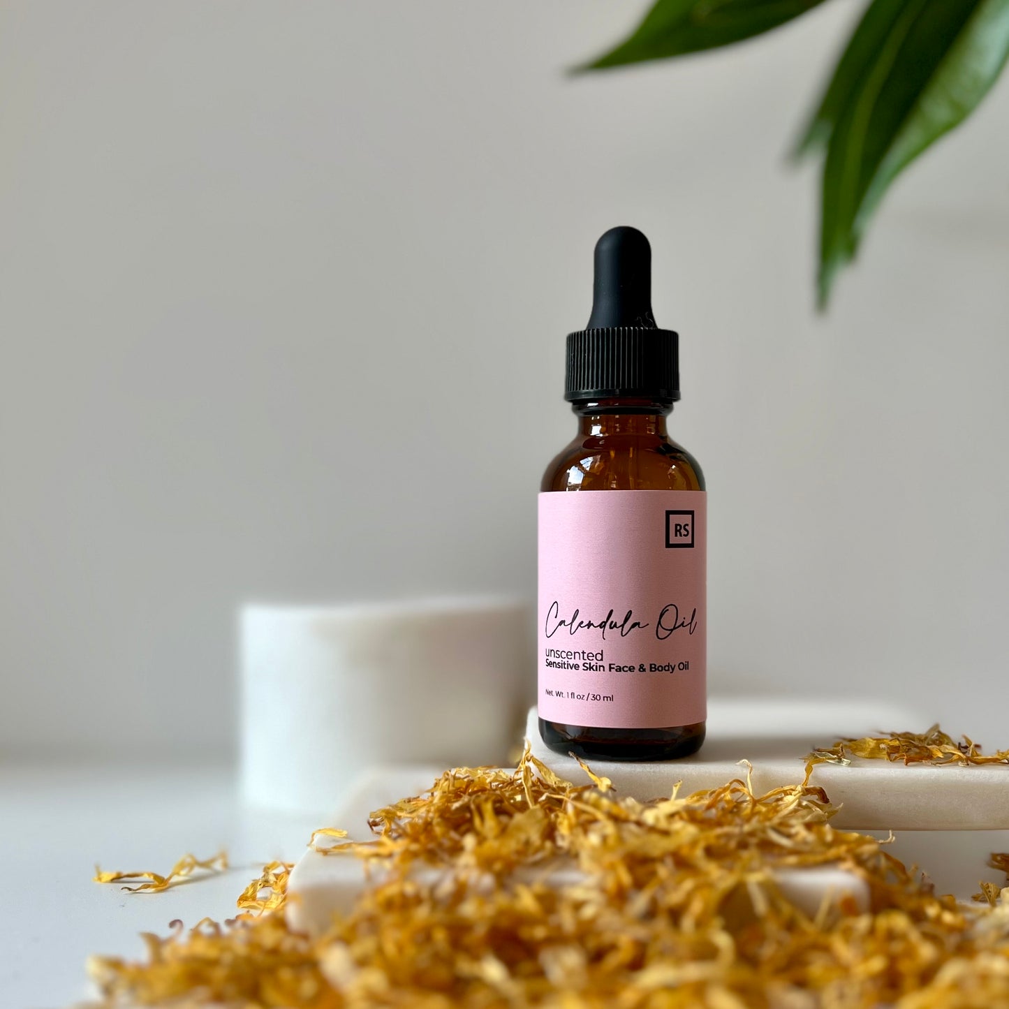 Calendula Oil | Organic | Sensitive Skin Face & Body | Unscented | Luxurious