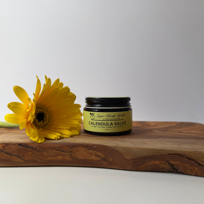 Calendula Salve | Organic Skin Repair | Anti-fungal | Antiseptic | Anti-Inflammatrory | | All Natural Herbal