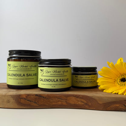 Calendula Salve | Organic Skin Repair | Anti-fungal | Antiseptic | Anti-Inflammatrory | | All Natural Herbal
