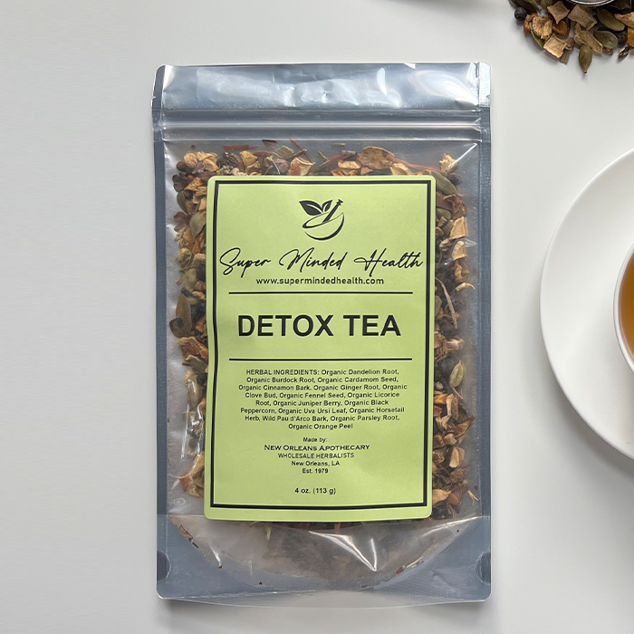 Organic Detox Tea (32 Servings) Loose Herbal Tea Rejuvenate