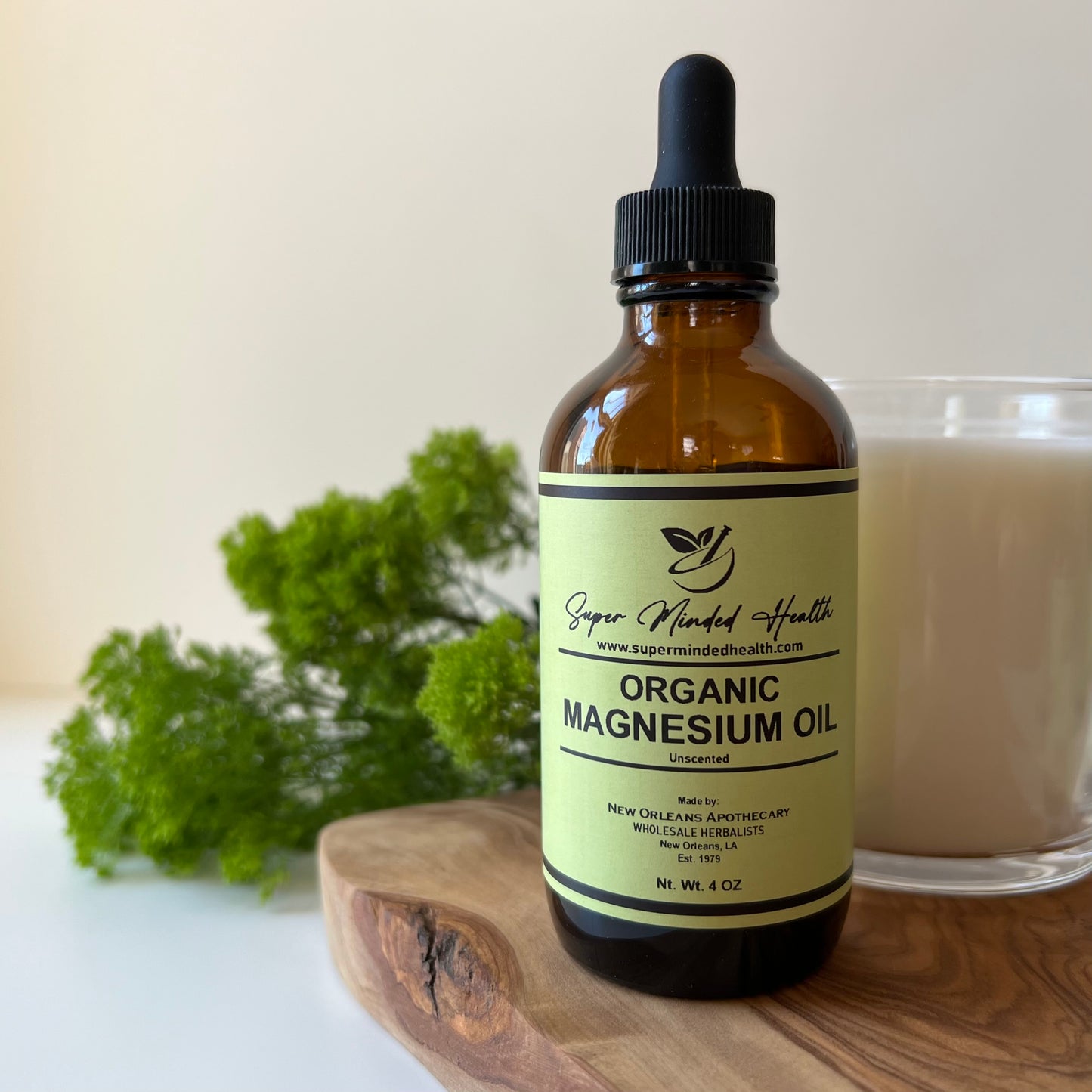 Magnesium Oil Organic Unscented Or Lavender Scent Aches & Pain