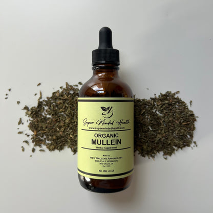 Mullein Tincture | Organic Verbascum Thapsus | Lung Cleanse | Expectorant