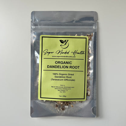 Dandelion Root 100% Pure Organic Dried Cut and Sifted (Taraxacum Officinale)